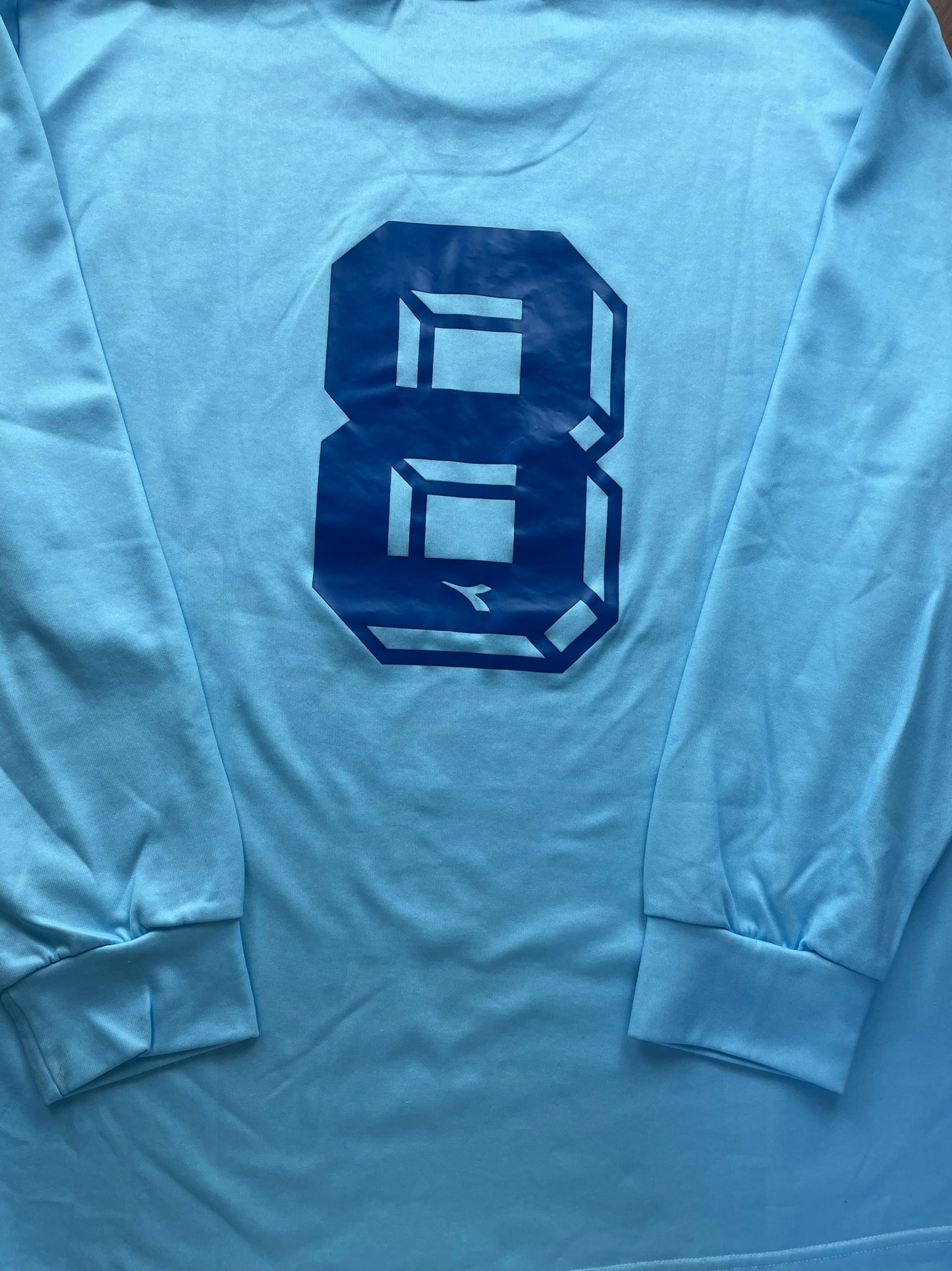 Player Issue Training • Italia • 1992 • Diadora • #8 • Training Top • Size L