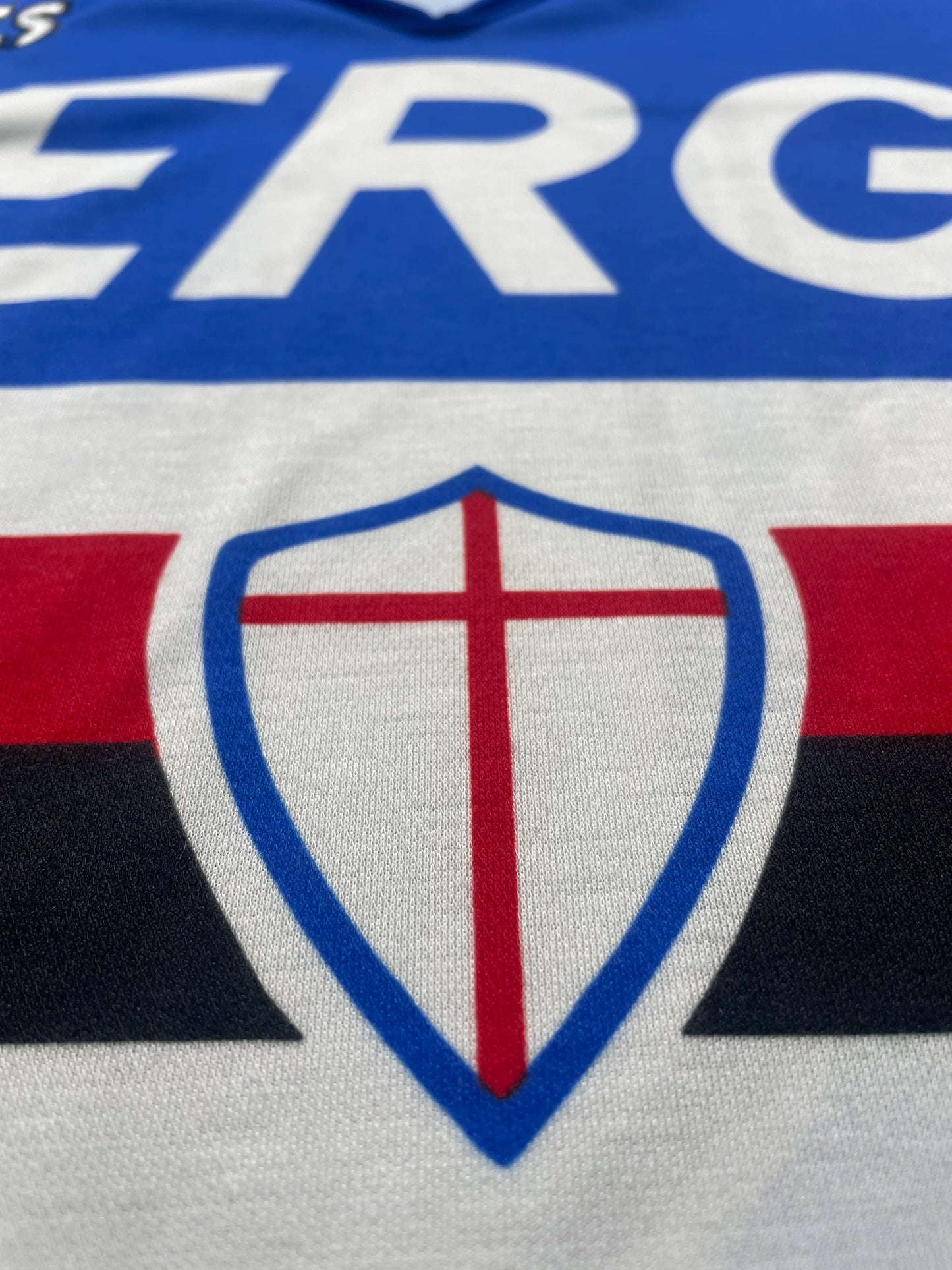 Match Shirt • Club • Sampdoria • 1990 • Asics • Home • #10 • Roberto Mancini • Match Worn