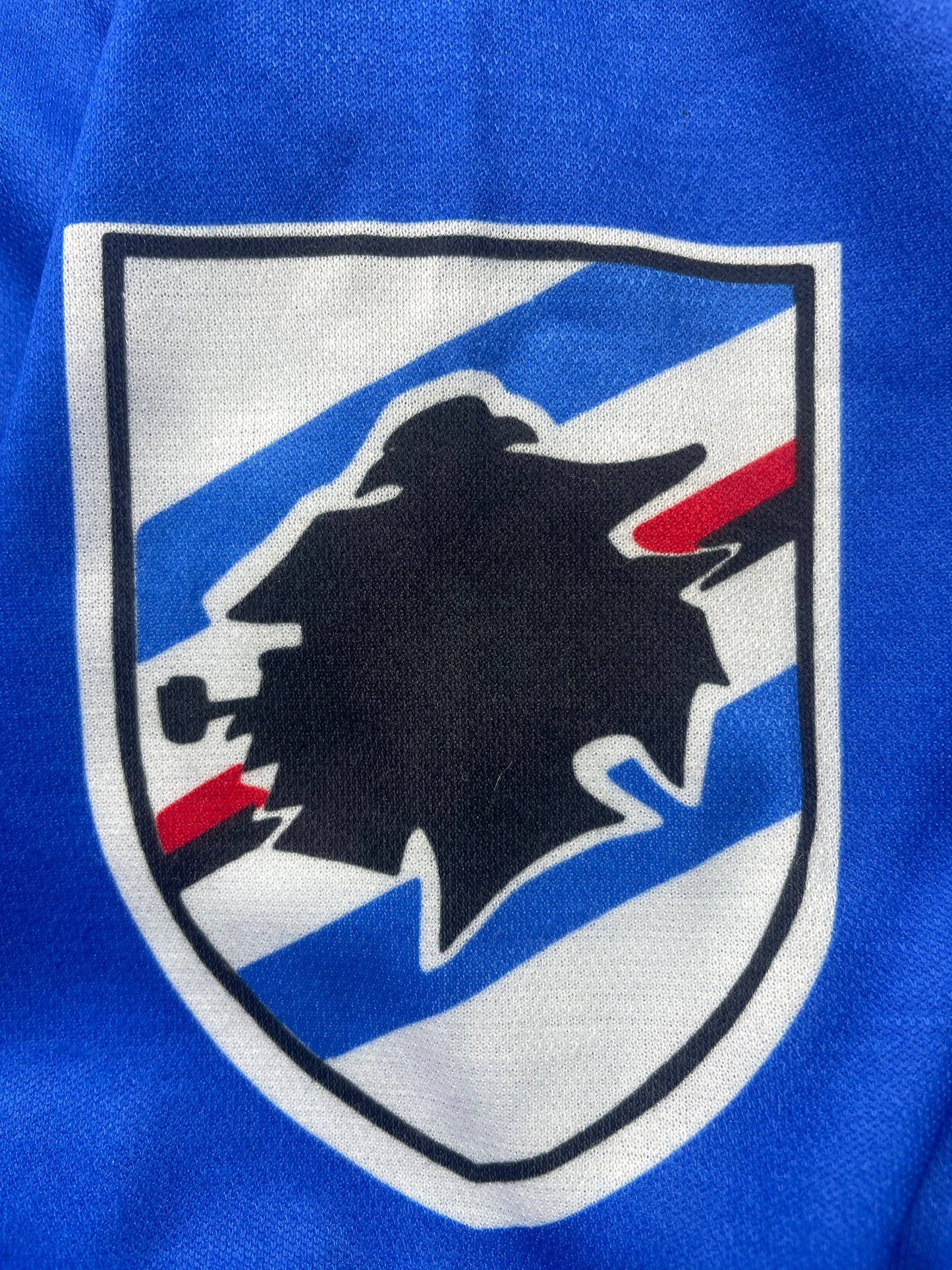 Match Shirt • Club • Sampdoria • 1990 • Asics • Home • #10 • Roberto Mancini • Match Worn