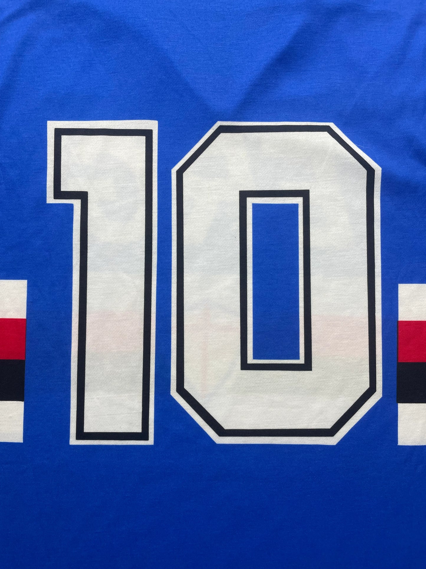 Match Shirt • Club • Sampdoria • 1990 • Asics • Home • #10 • Roberto Mancini • Match Worn 