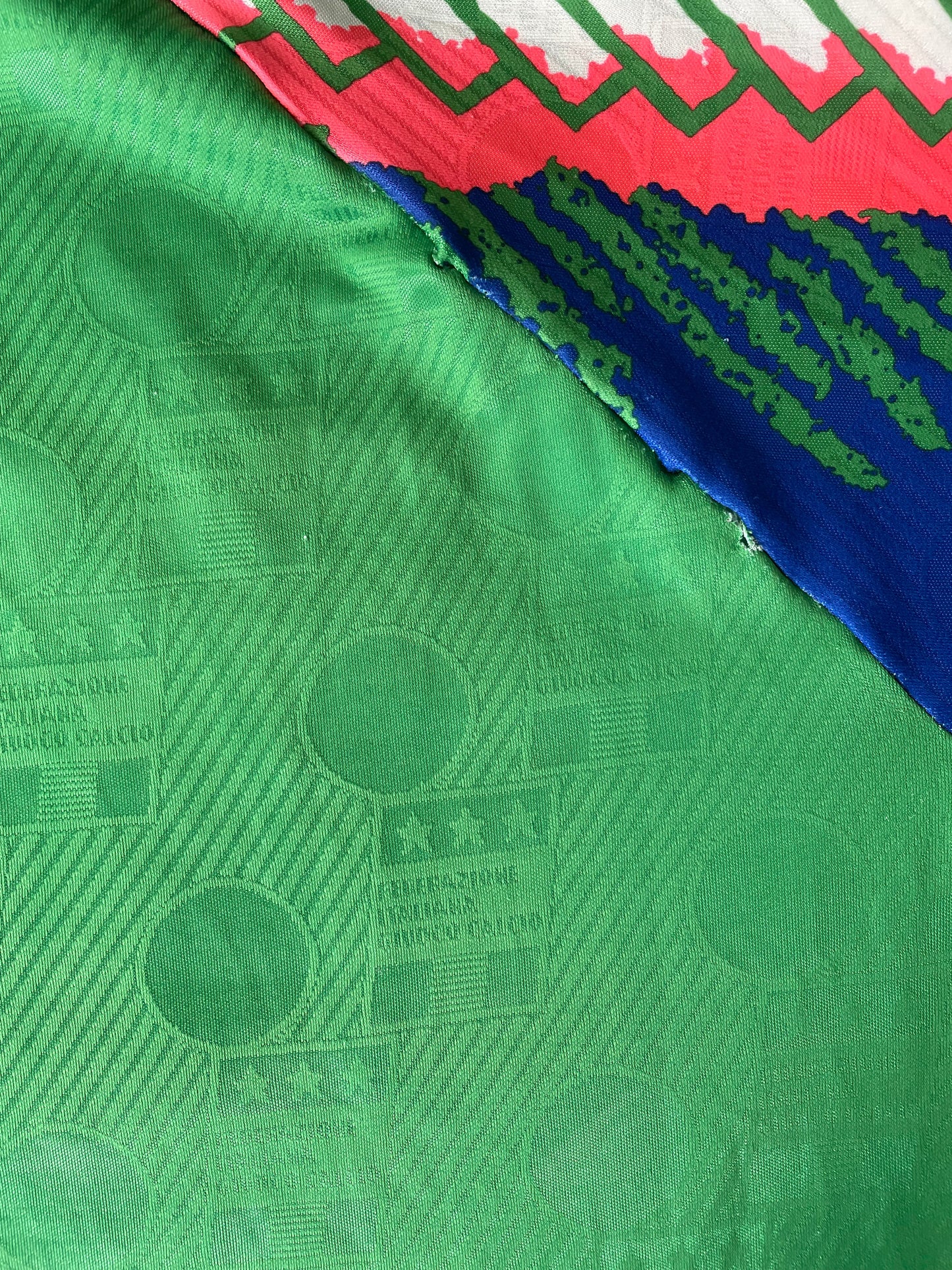 Match Shirt • National • Italia • 1994 • Diadora • Keeper • #1 • Gianluca Pagliuca • vs Germany • Friendly