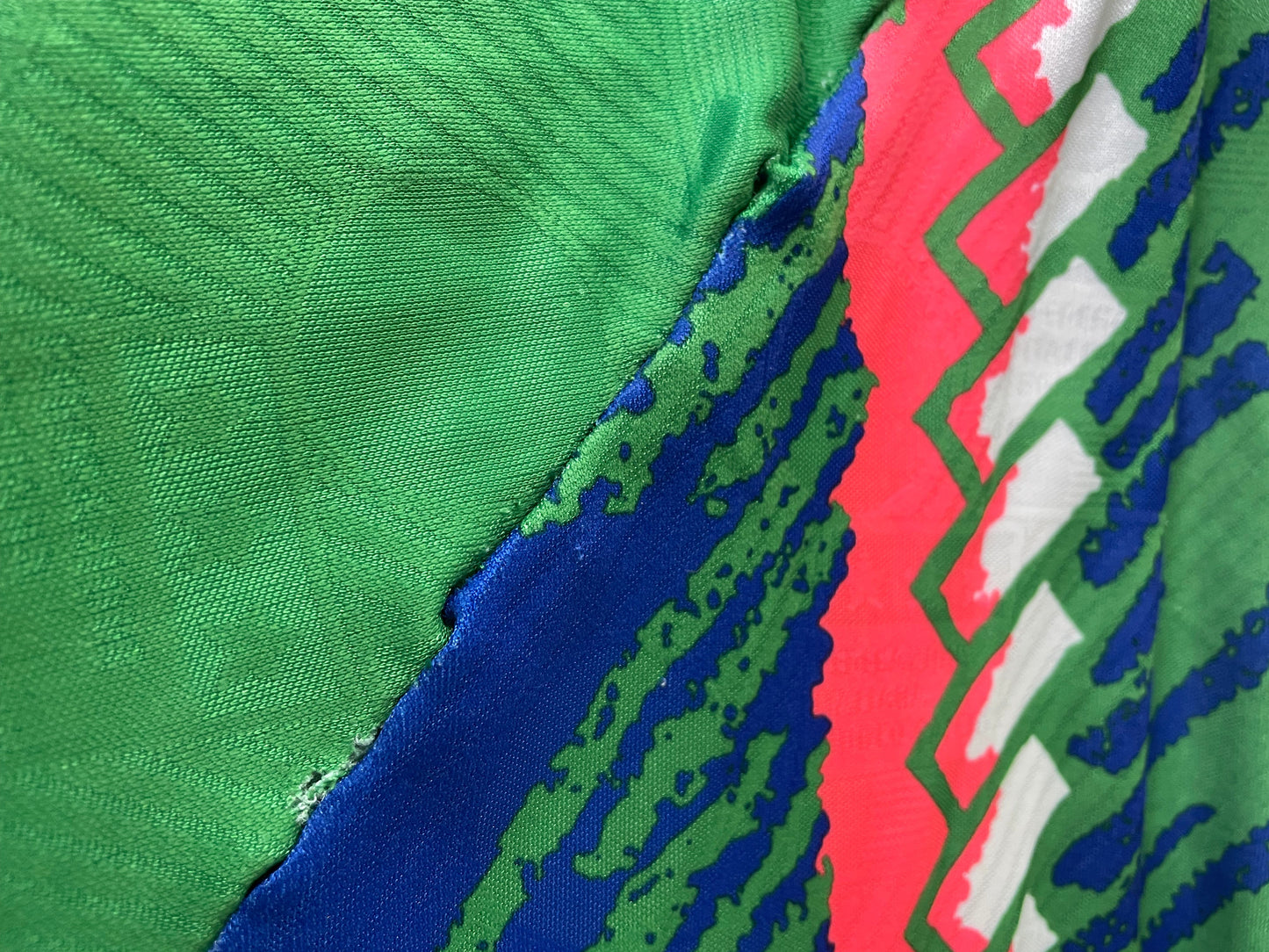 Match Shirt • National • Italia • 1994 • Diadora • Keeper • #1 • Gianluca Pagliuca • vs Germany • Friendly
