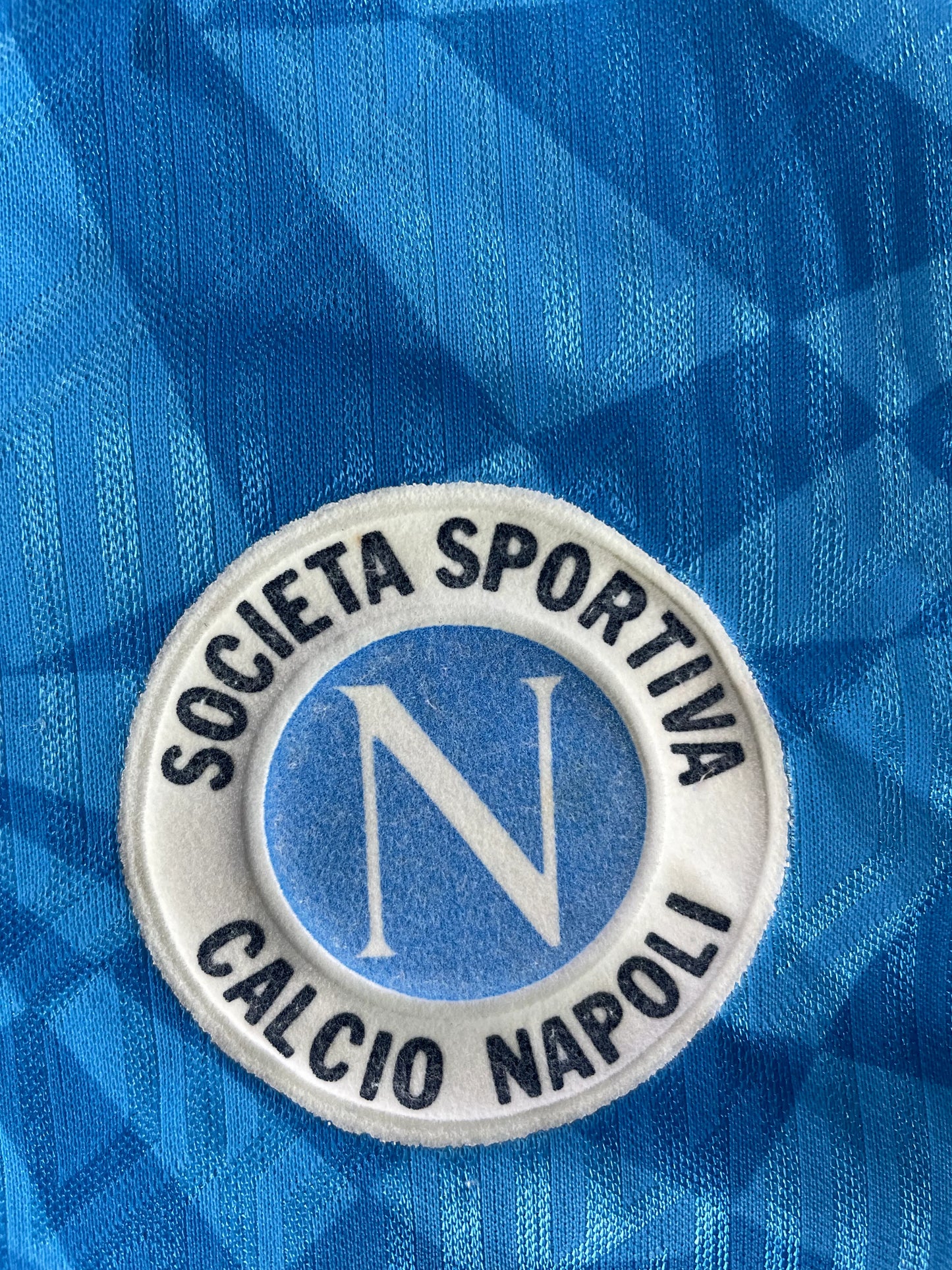 Store Shirt • Napoli • 1991 • Umbro • Home • Size XL