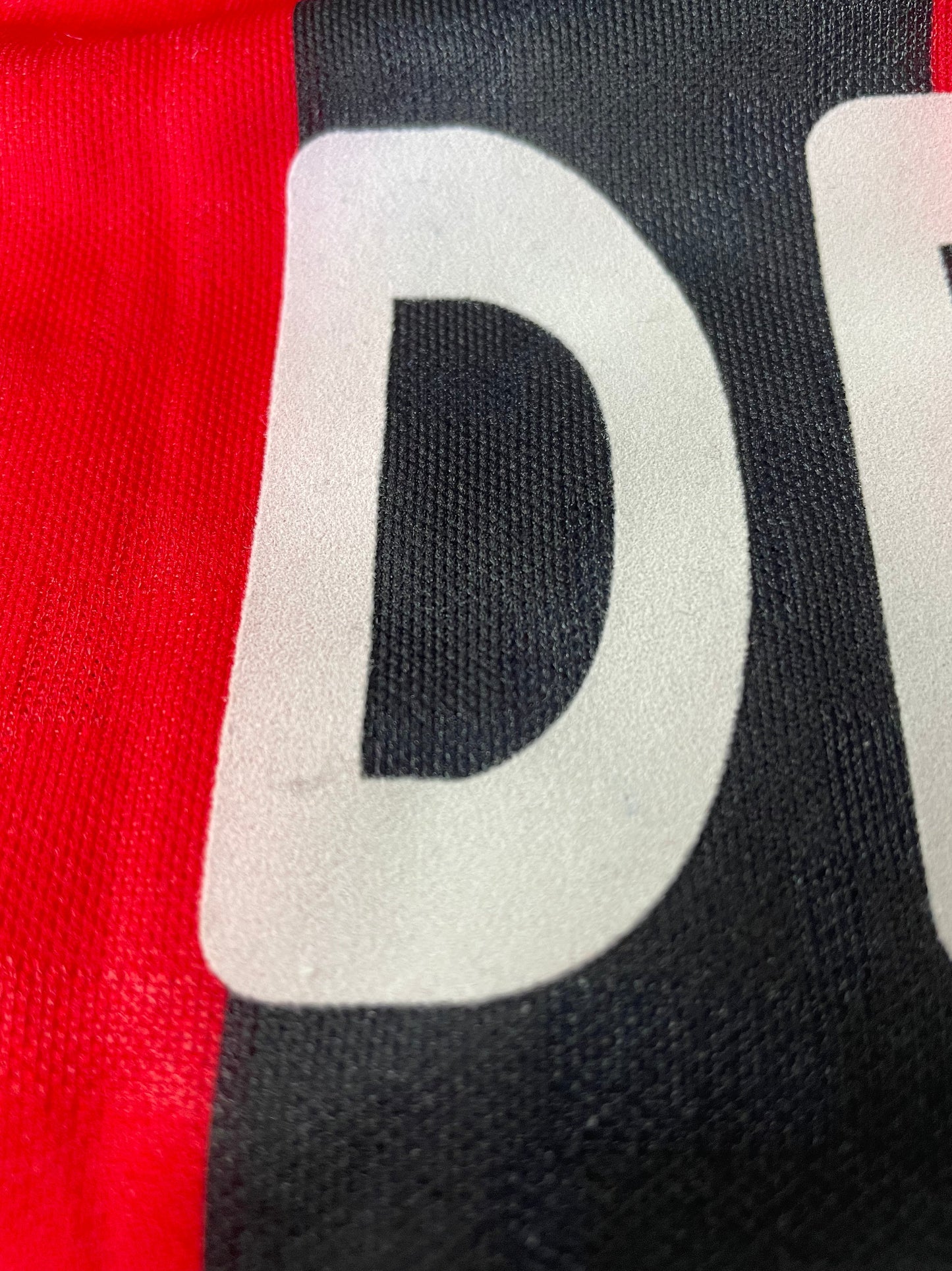 Store Shirt • AC Milan • 1995 • Lotto • Home • Marcel Desailly • Size L • Signed