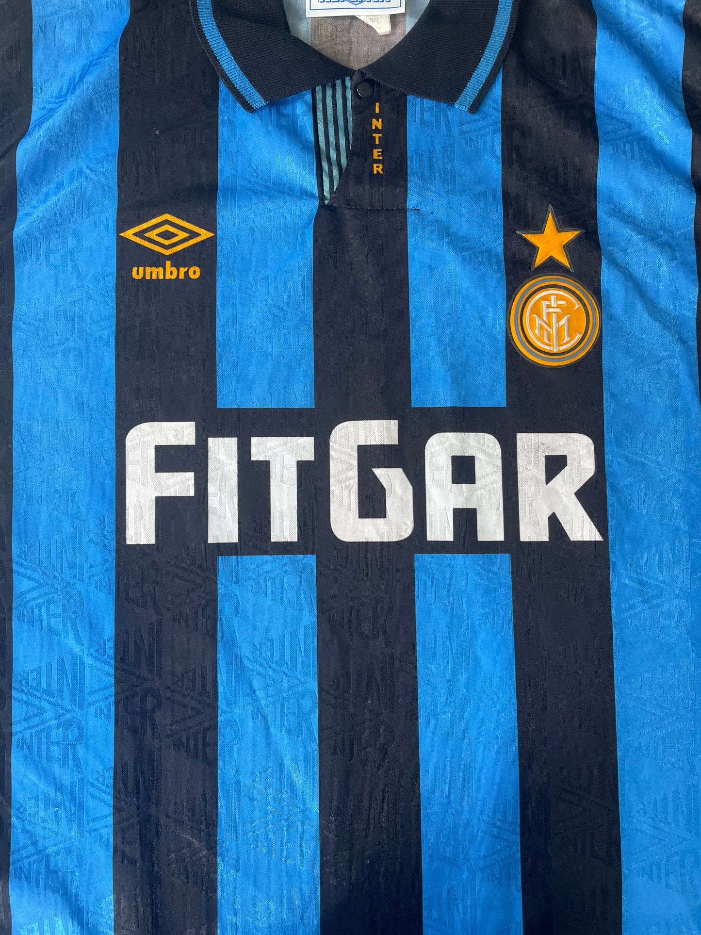 Store Shirt • Inter Milan • 1992 • Umbro • Home • Size XL