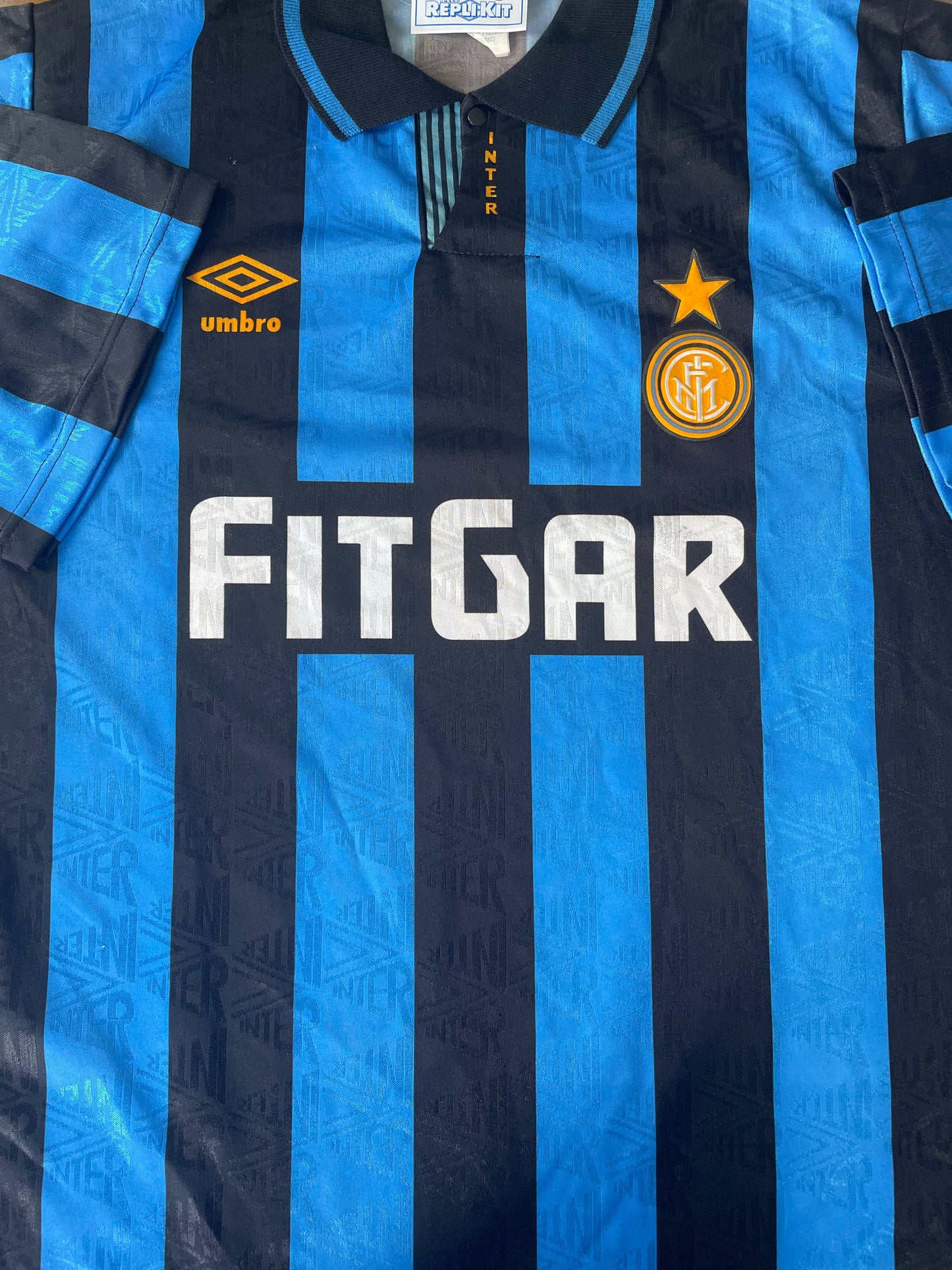 Store Shirt • Inter Milan • 1992 • Umbro • Home • Size XL