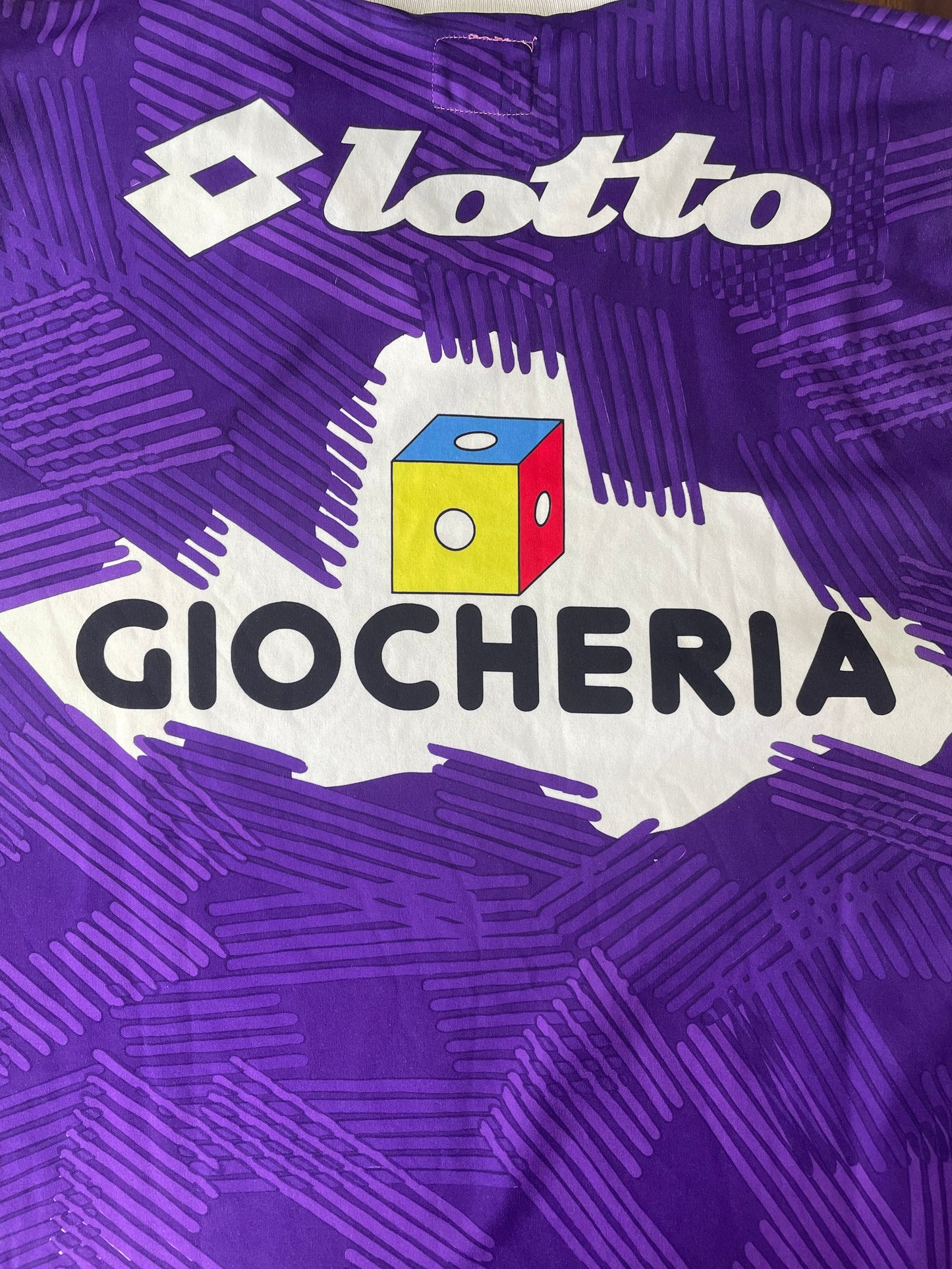 Player Issue Training • Fiorentina • 1991 • Lotto Top • Size XL