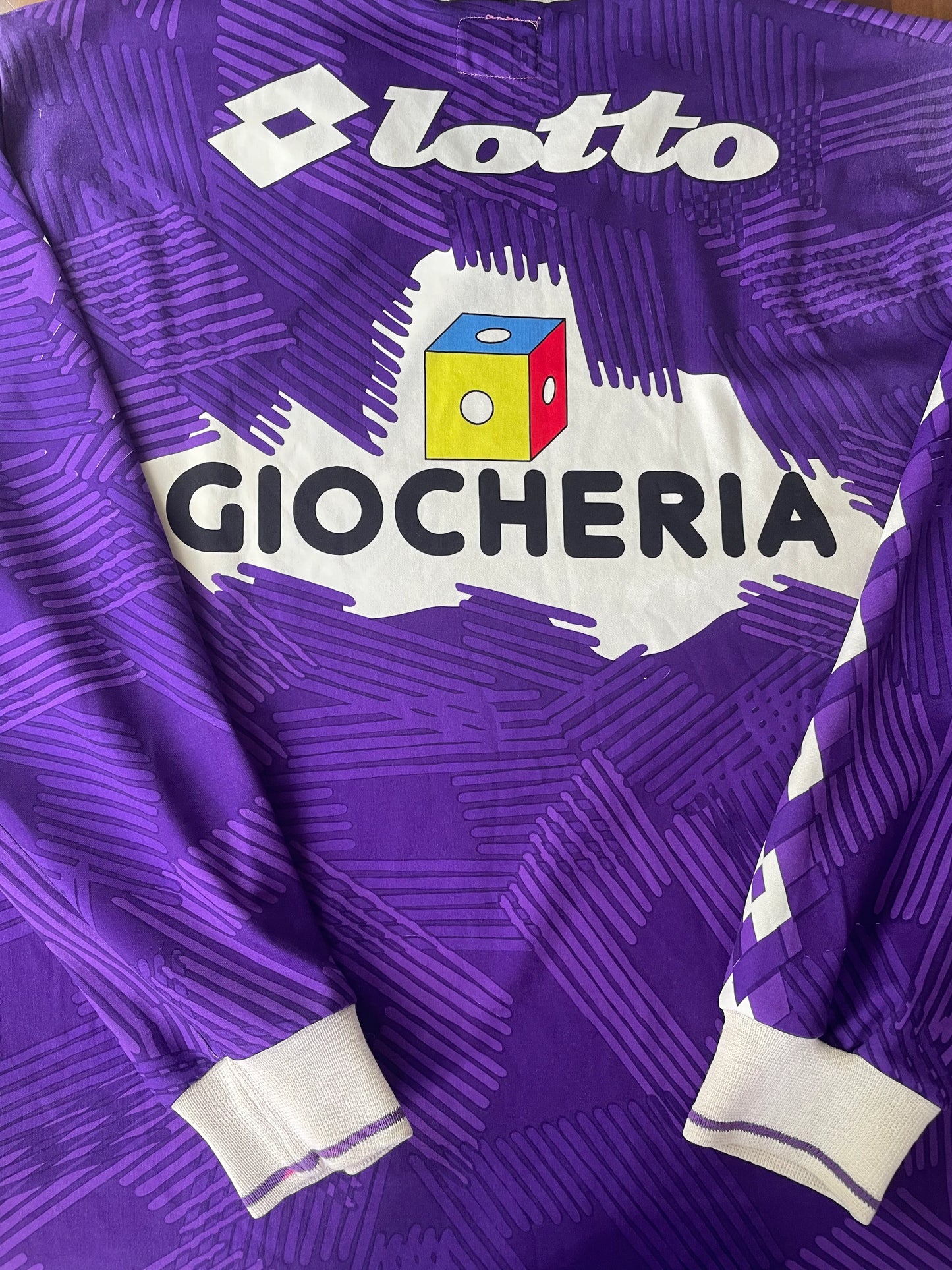 Player Issue Training • Fiorentina • 1991 • Lotto Top • Size XL