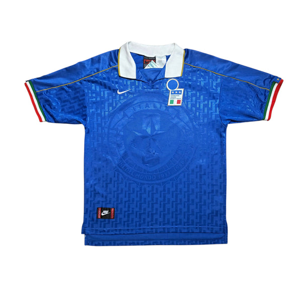 Italy Home Shirt 1995 - 1996 (L) '3' Maldini
