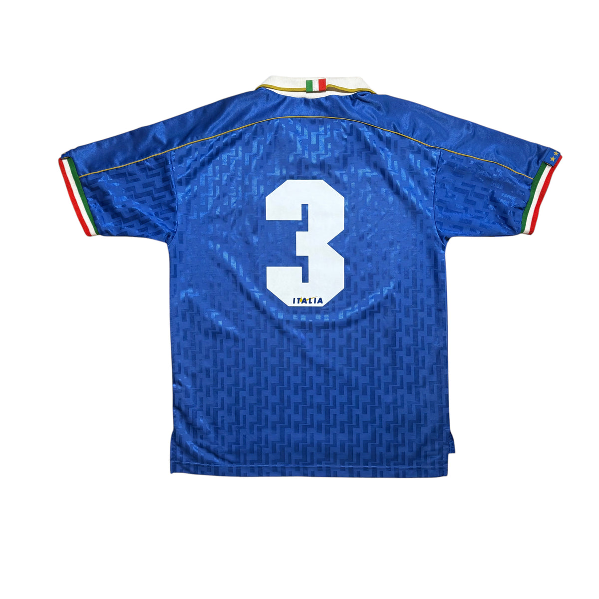 Italy Home Shirt 1995 - 1996 (L) '3' Maldini