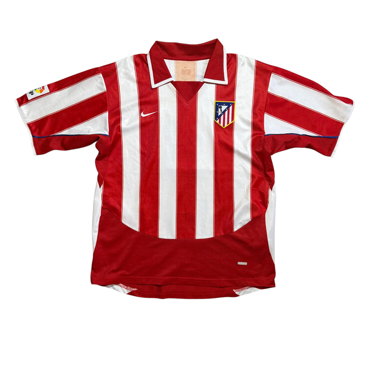 Atletico Madrid Home Shirt 2003 - 2004 (L) Torres 9