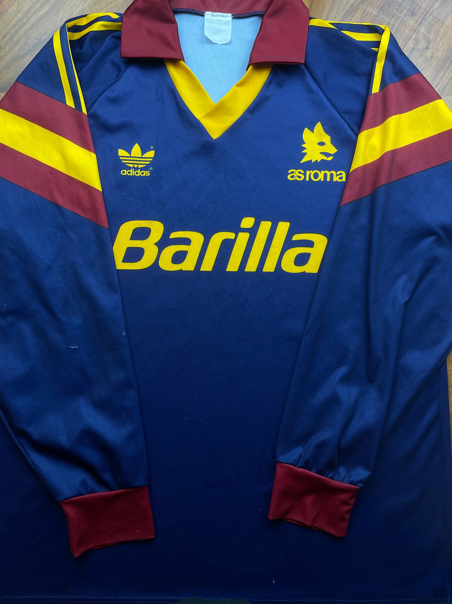 Store Shirt • Roma • 1991 • Adidas • Third • Size L