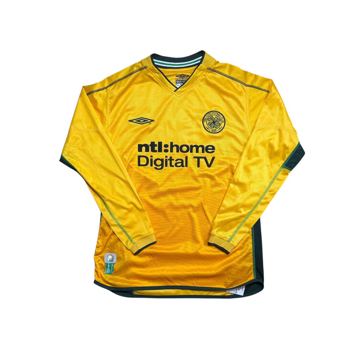 Celtic Away Shirt 2002 - 2003 (S) Larsson 7
