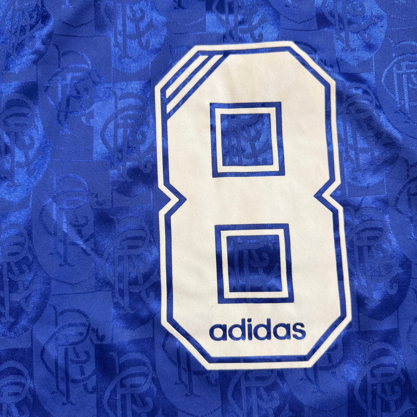 Rangers Home Shirt 1996 - 1997 (XL) '8' Gascoigne