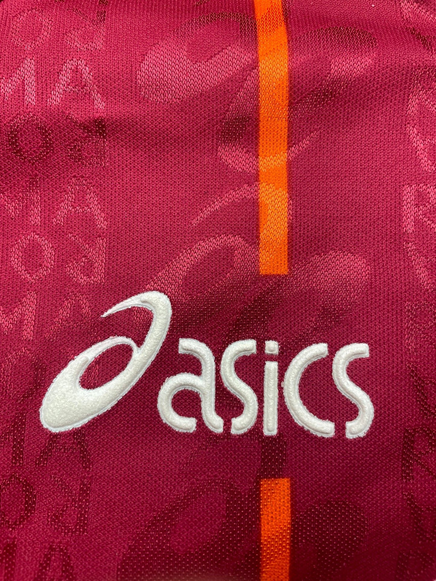 Match Shirt • Club • Roma • 1996 • Asics • Home • #10 • Daniel Fonseca • Match Worn • Signed