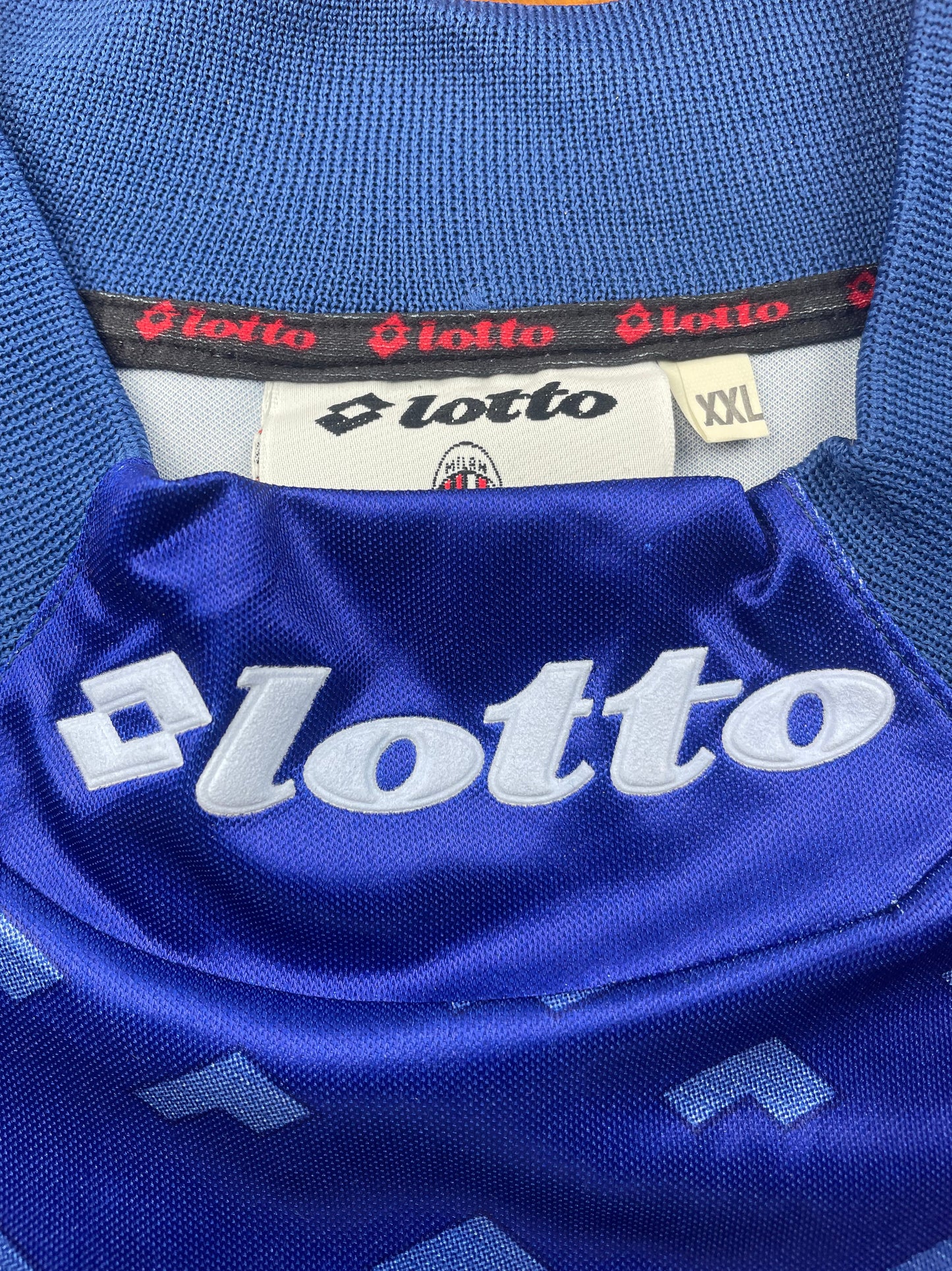 Match Shirt • Club • AC Milan • 1997 • Lotto • Keeper • #1 • Sebastiano Rossi • Match Worn • Signed