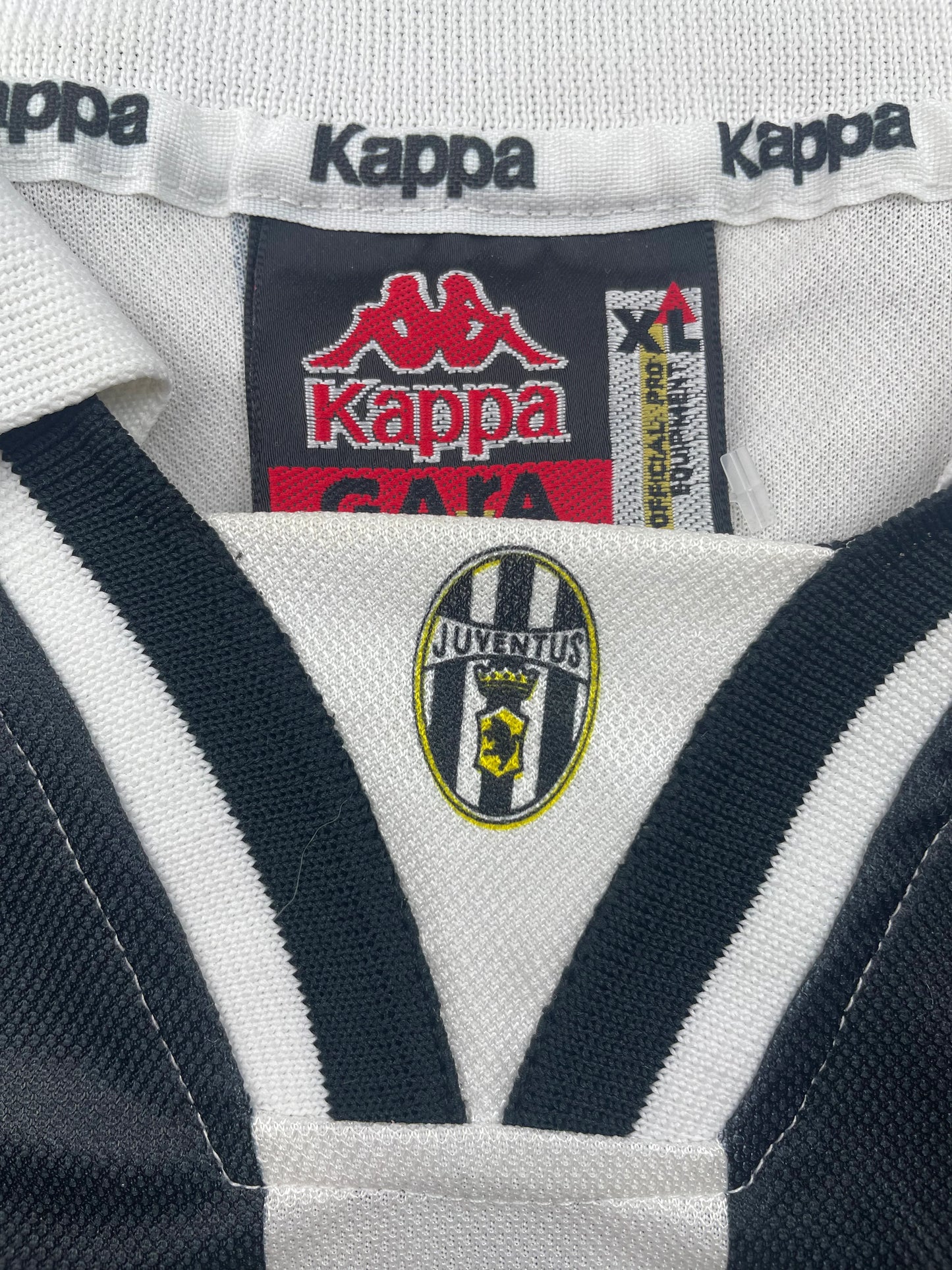 Match Shirt • Club • Juventus • 1995 • Kappa • Home • #2 • Ciro Ferrara • Match Worn • Unwashed • Signed