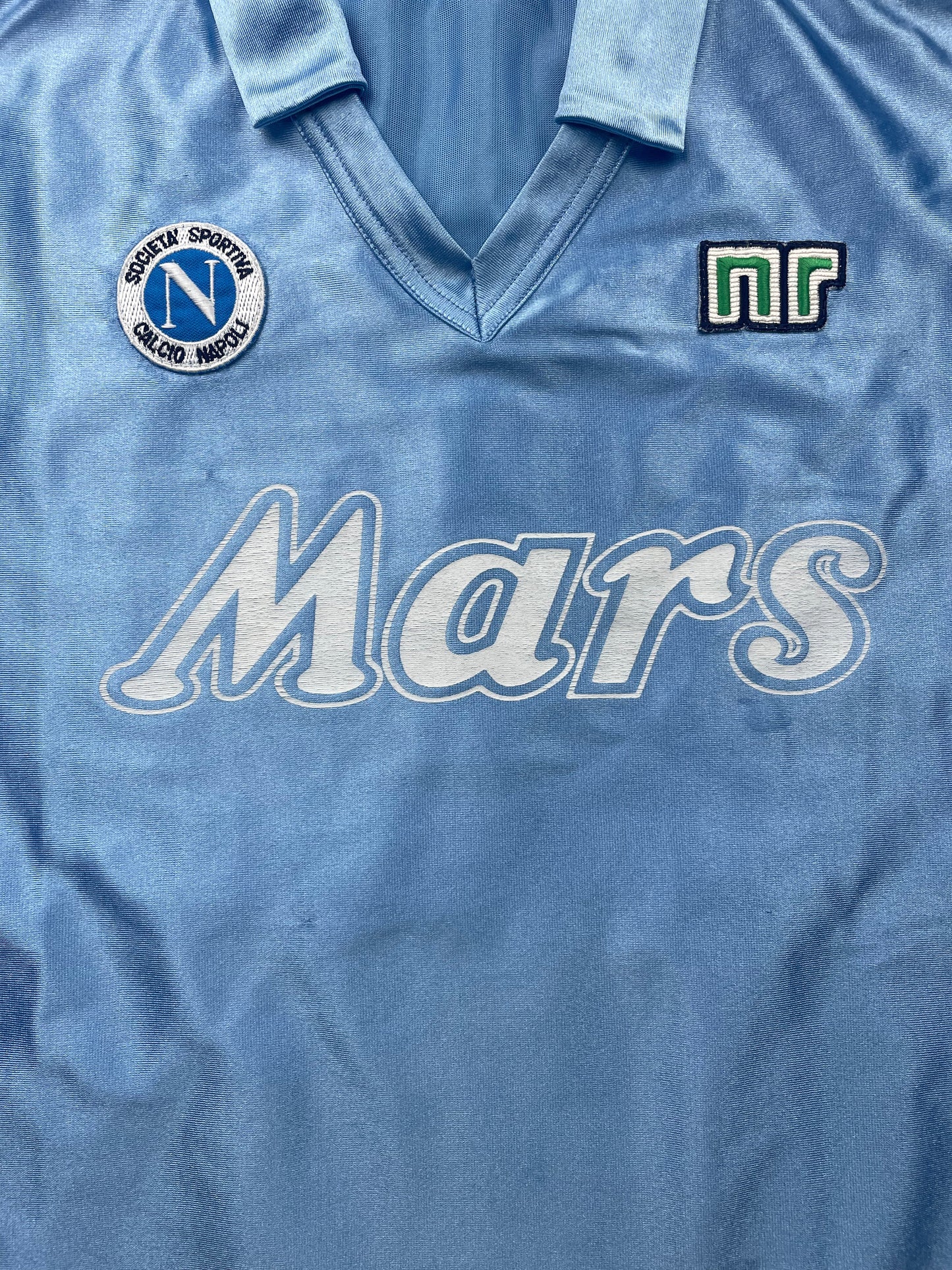 Match Shirt • Club • Napoli • 1988 • Ennerre • Home • #10 • Diego Maradona • Match Worn