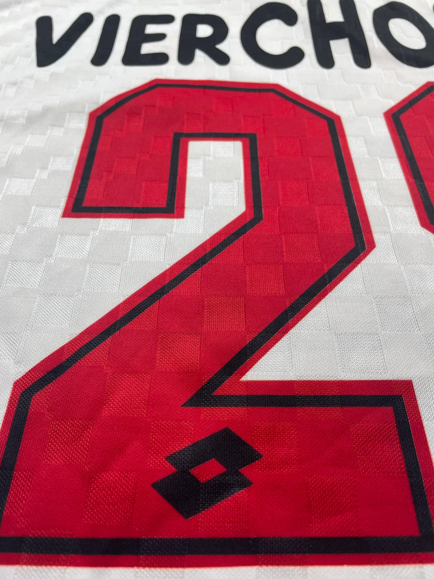 Match Shirt • Club • AC Milan • 1996 • Lotto • Away • #29 • Pietro Vierchowod • Match Worn • vs Piacenza