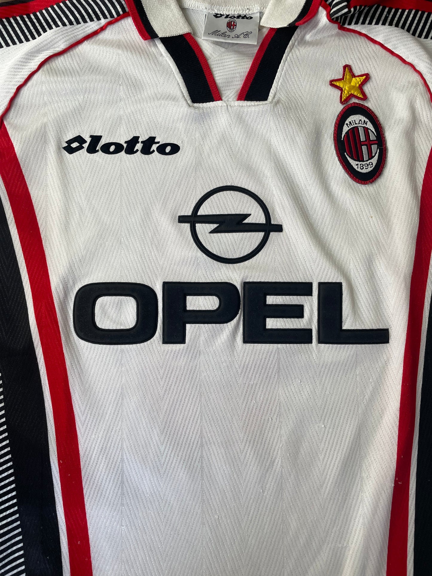 Store Shirt • AC Milan • 1997 • Lotto • Away • Patrick Kluivert