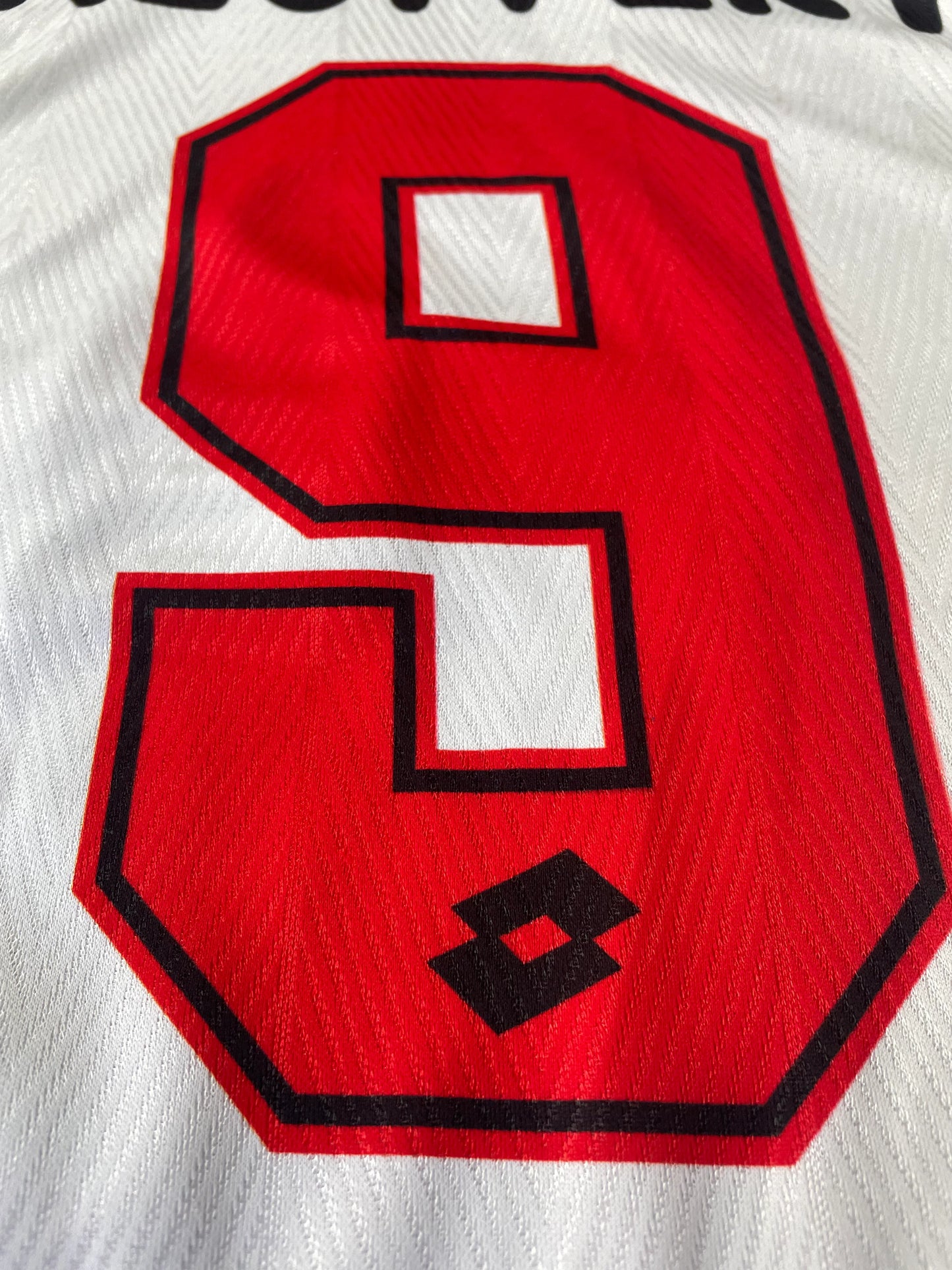 Store Shirt • AC Milan • 1997 • Lotto • Away • Patrick Kluivert