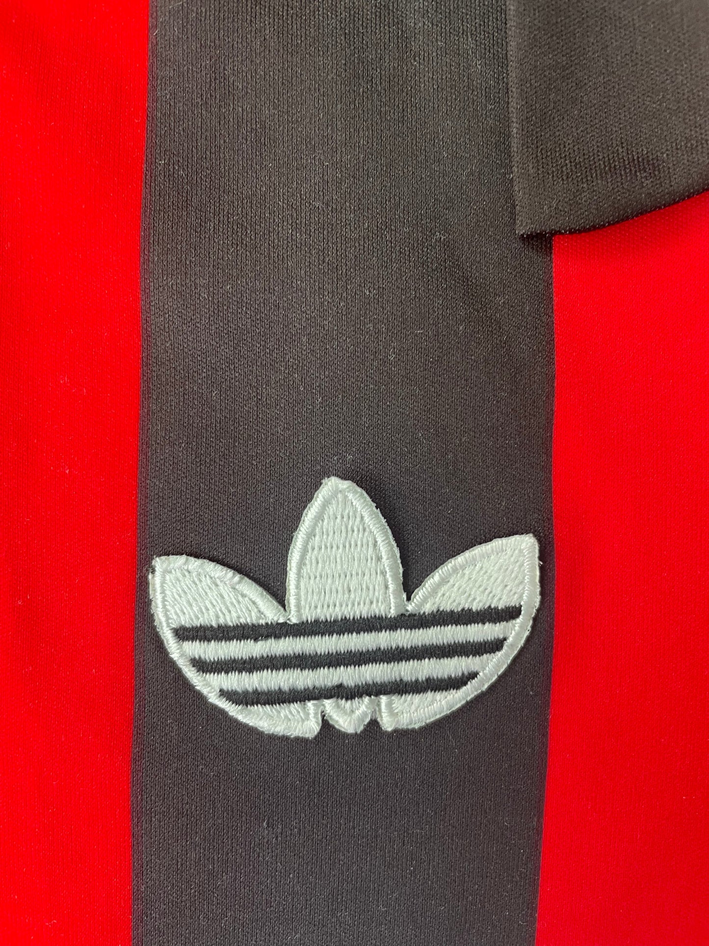 Store Shirt • AC Milan • 1992 • Adidas • Home • Size XL • Signed by Daniele Massaro