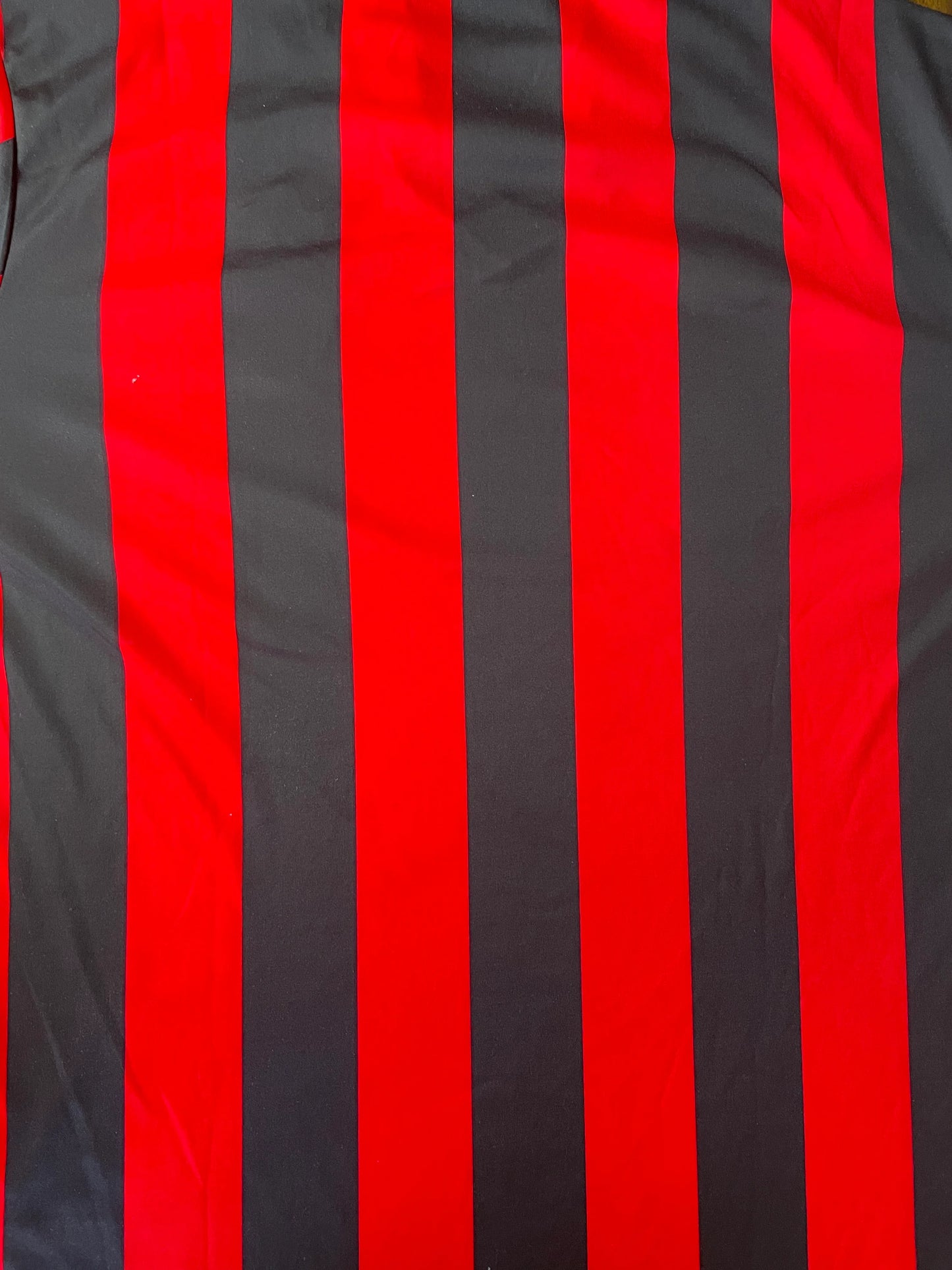 Store Shirt • AC Milan • 1992 • Adidas • Home • Size XL • Signed by Daniele Massaro