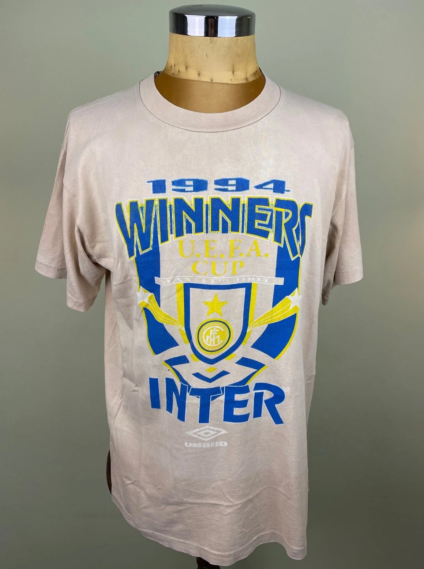 T-Shirt • 1994 • UEFA Cup • Inter Milan • Official Umbro T-Shirt