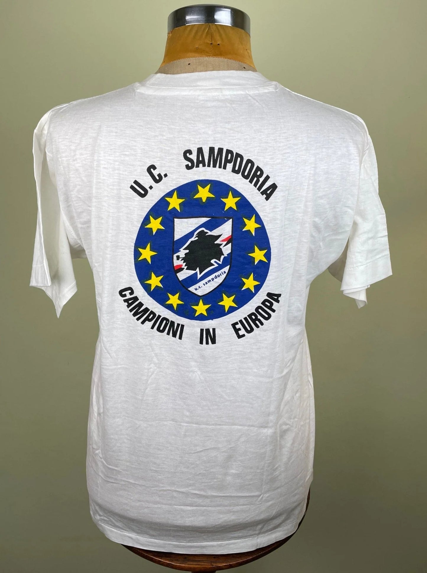T-Shirt • 1990 • Cup Winners Cup • Sampdoria • Champions Bootleg T-Shirt