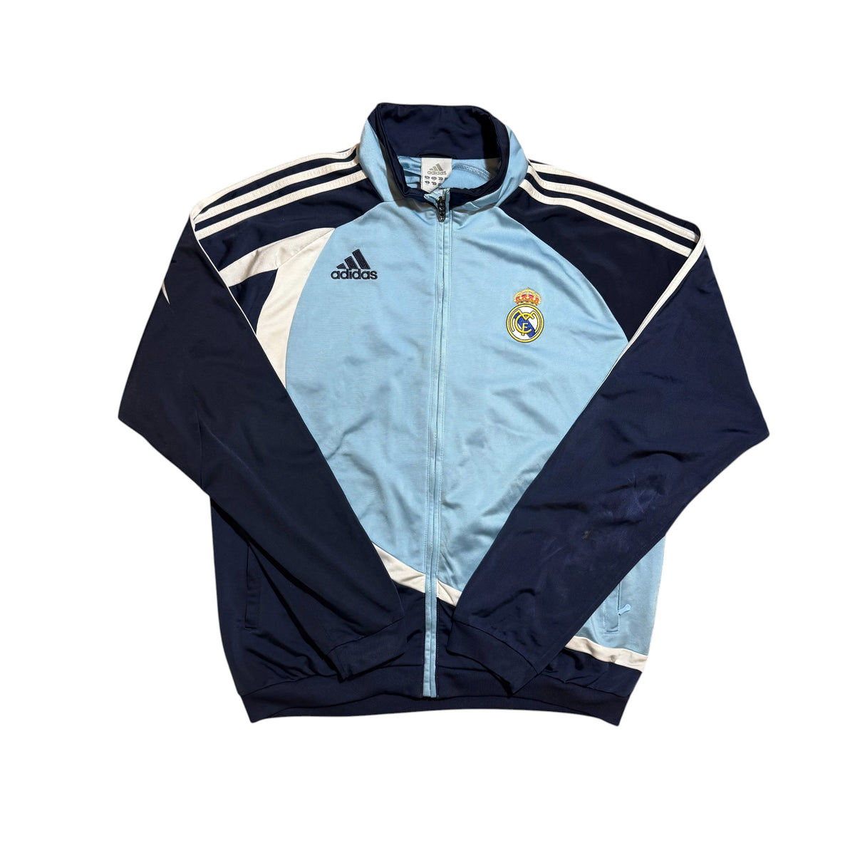 Real Madrid Tracksuit Jacket 2008 - 2009 (L)