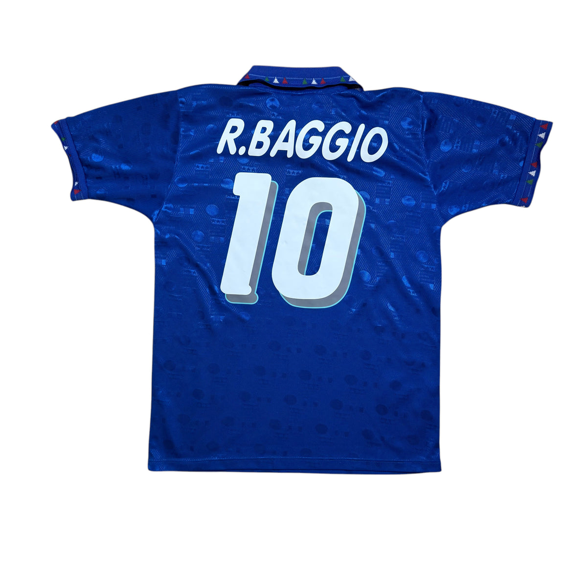 Italy Home Shirt 1994 - 1995 (L) Baggio 10
