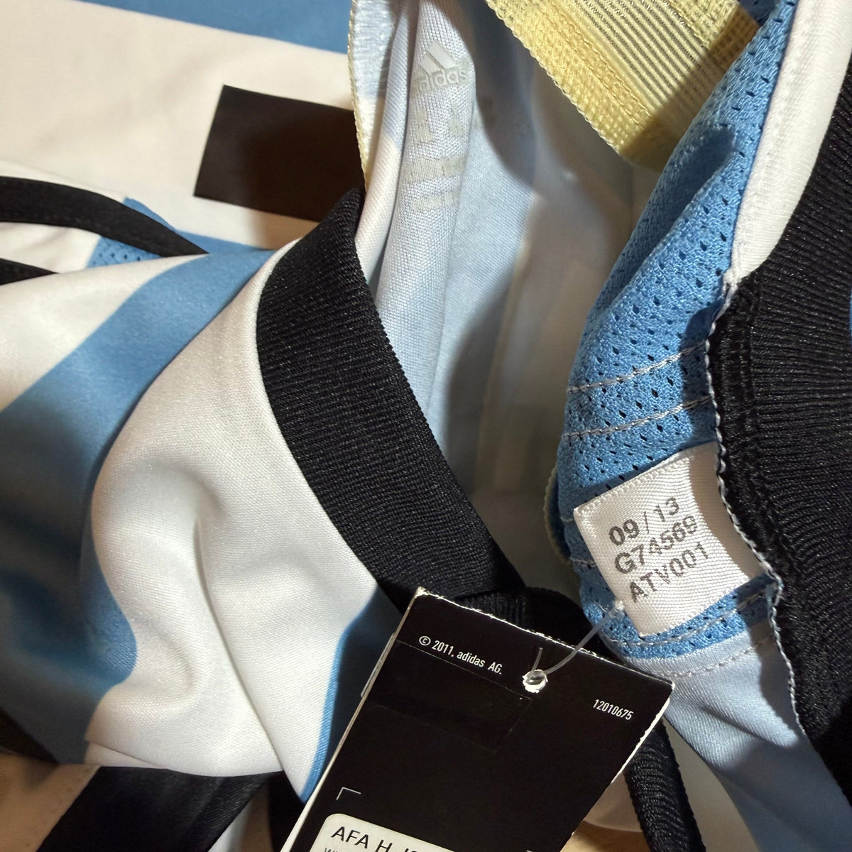 Argentina Home Shirt 2014 WC (XL) Messi 10 BNWT