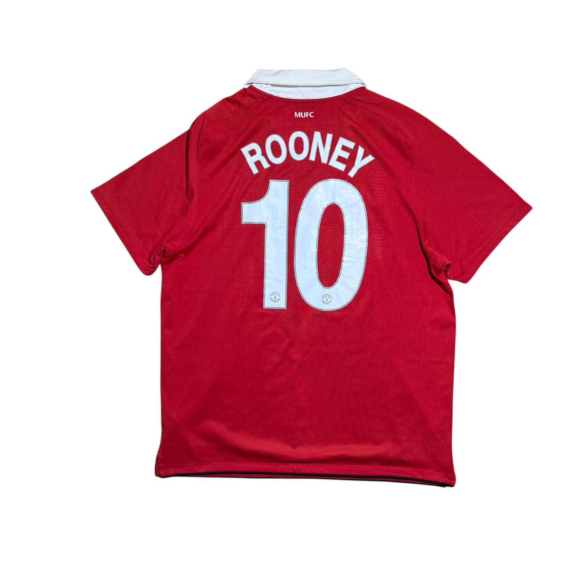 Manchester United Home Shirt 2010 - 2011 (XL) Rooney 10