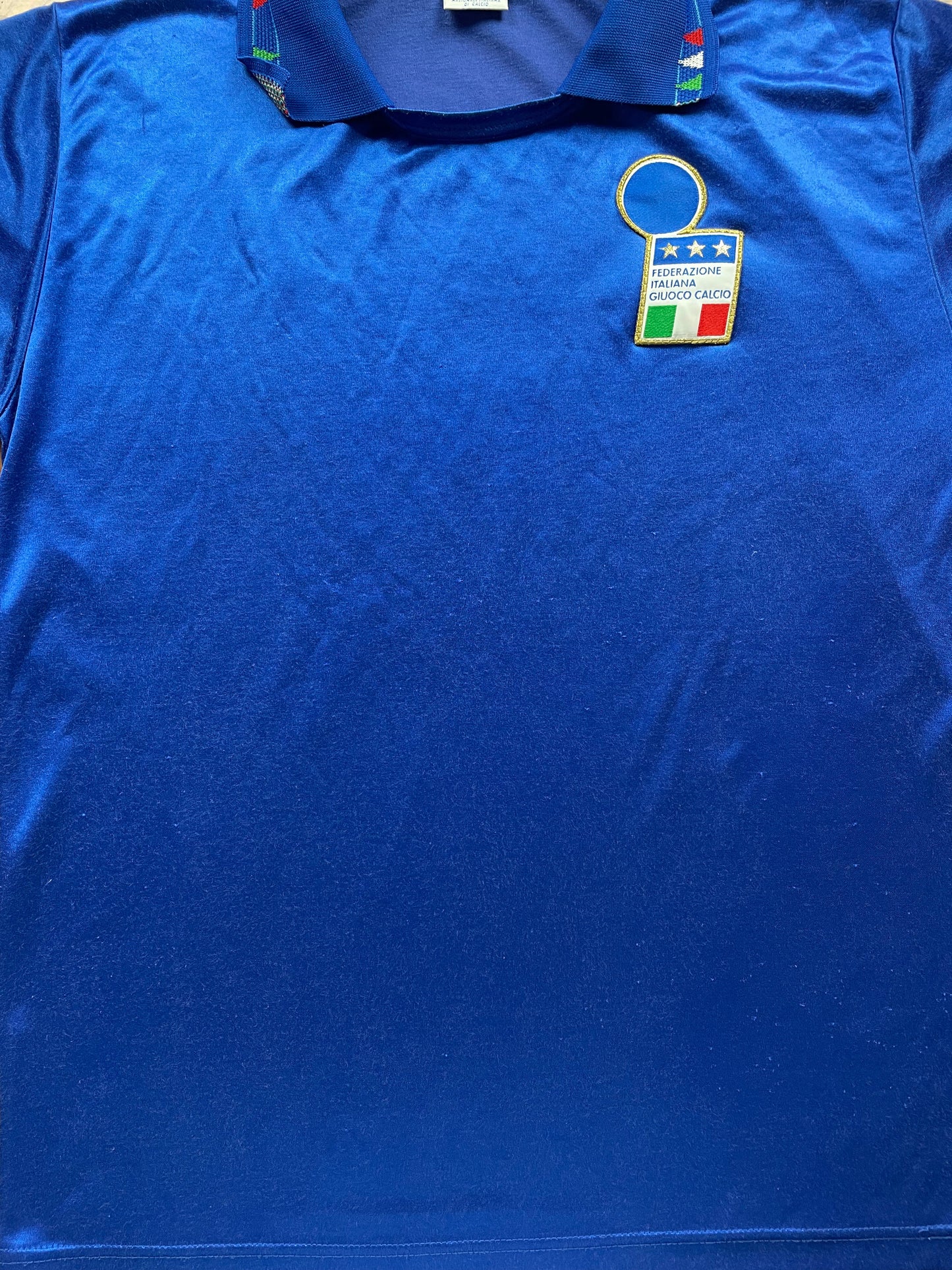 Match Shirt • National • Italia • 1991 • Diadora • Home • #No Number • Size M