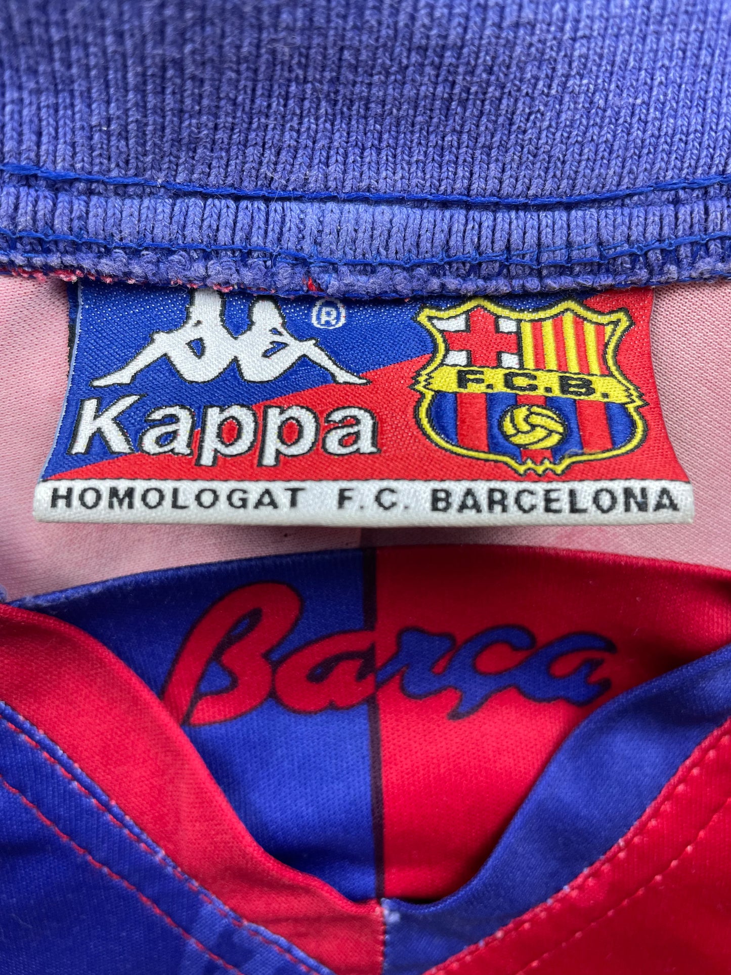 Store Shirt • Barcelona • 1993 • Kappa • Home • Size L