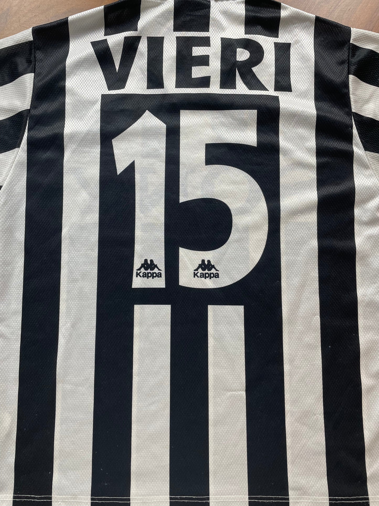 Store Shirt • Juventus • 1996 • Kappa • Christian Vieri • Size S • Player Spec