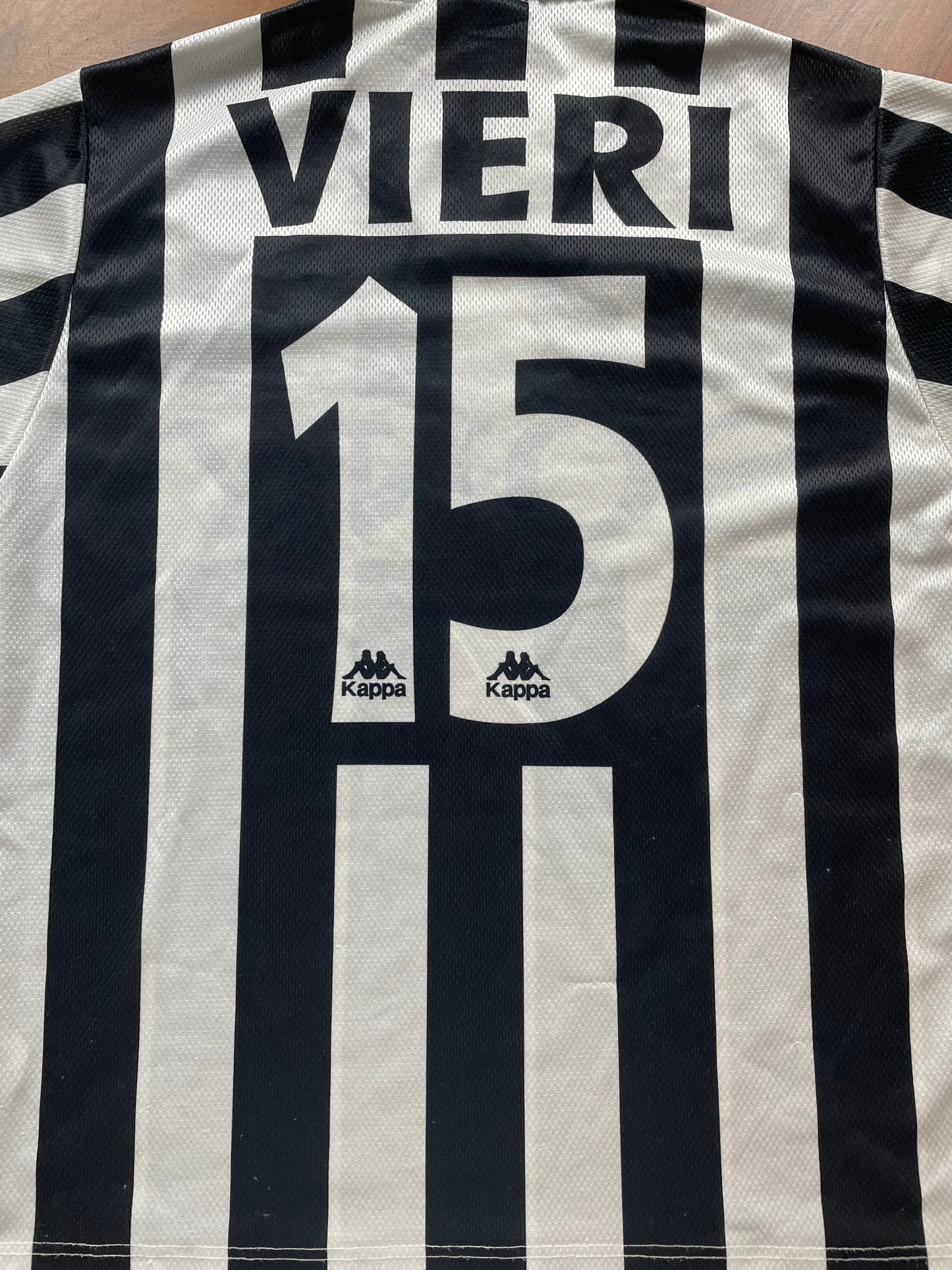 Store Shirt • Juventus • 1996 • Kappa • Christian Vieri • Size S • Player Spec