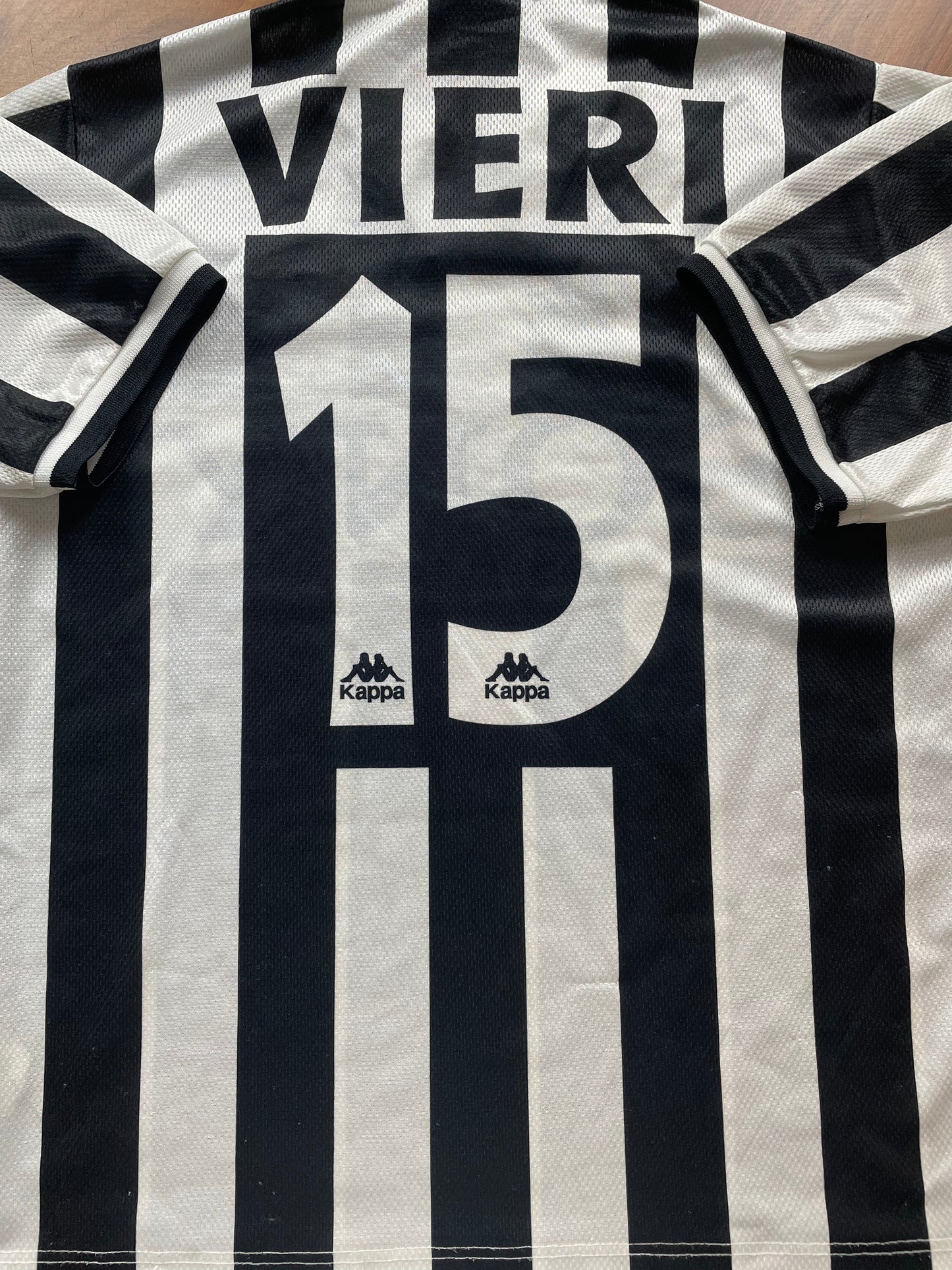 Store Shirt • Juventus • 1996 • Kappa • Christian Vieri • Size S • Player Spec