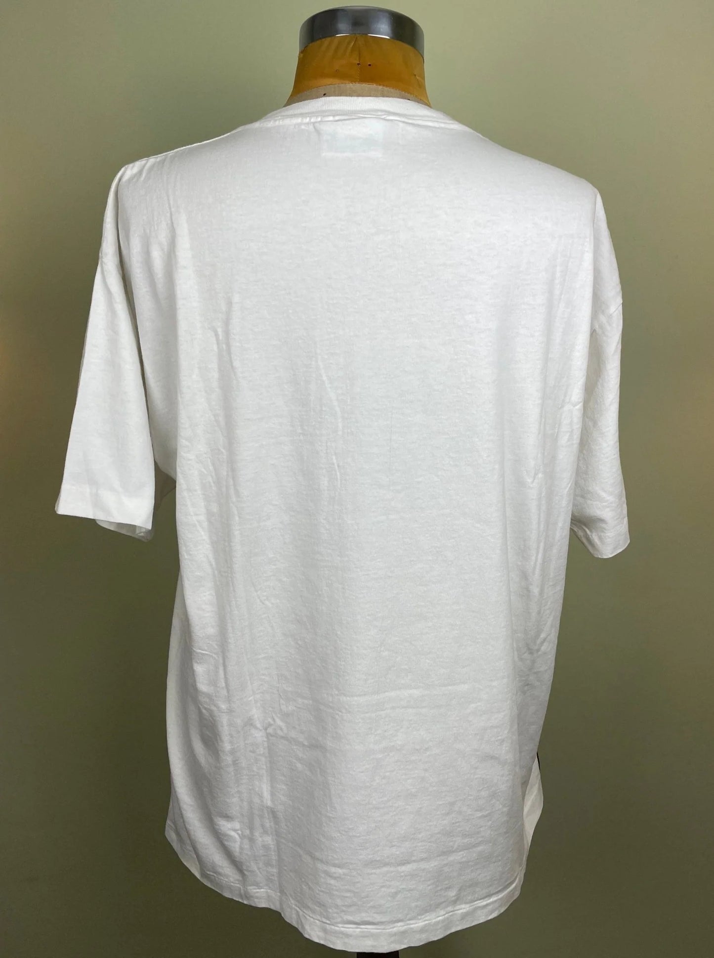 T-Shirt • 1993 • Serie A • Inter Milan • Official White Reebok Dennis Bergkamp T-Shirt
