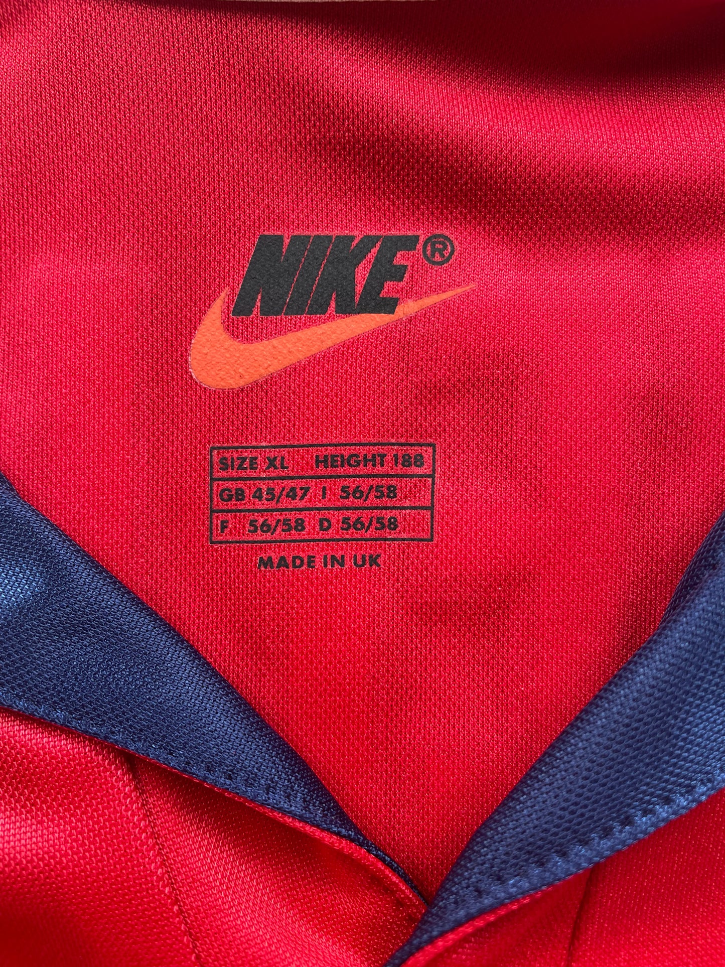 Store Shirt • Arsenal • 1998 • Nike • Home • #9 • Nicolas Anelka • Size XL