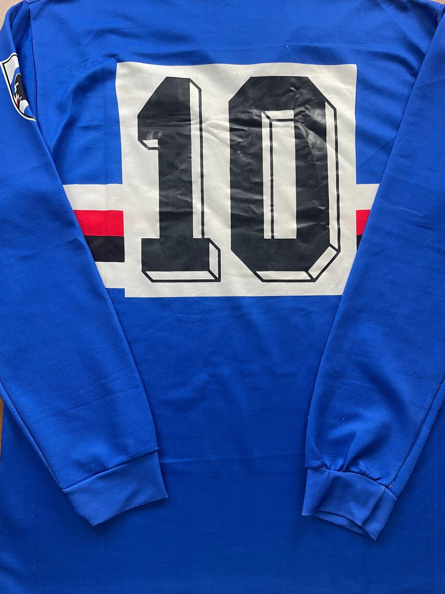 Match Shirt • Club • Sampdoria • 1988 • Kappa • Home • #10 • Roberto Mancini • Match Worn