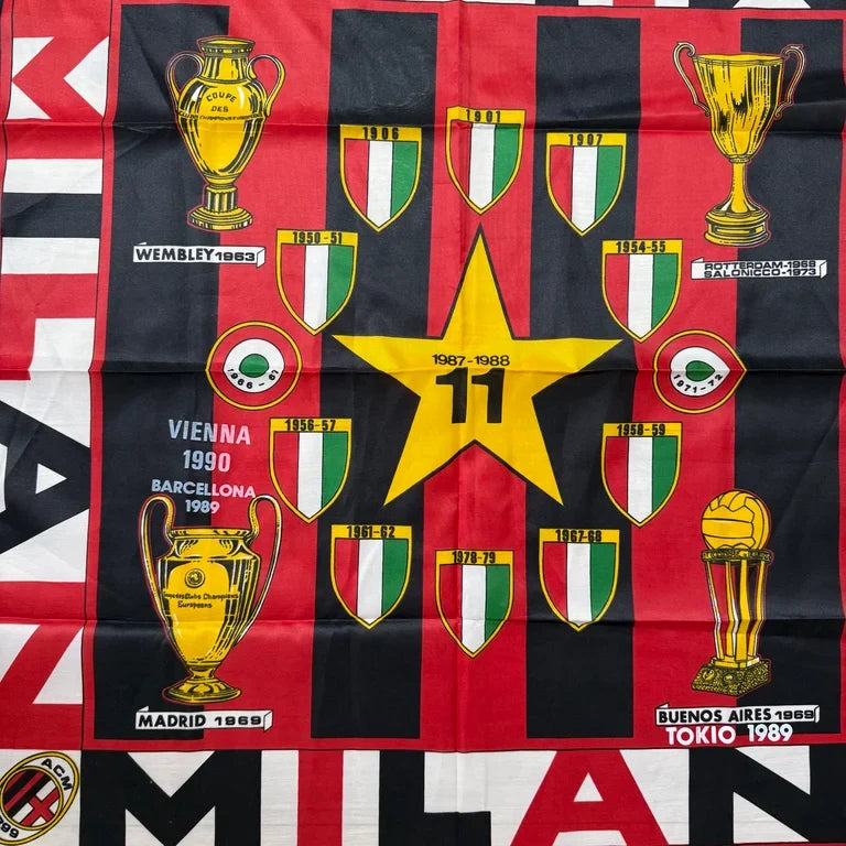 AC Milan 80s Vintage Flag