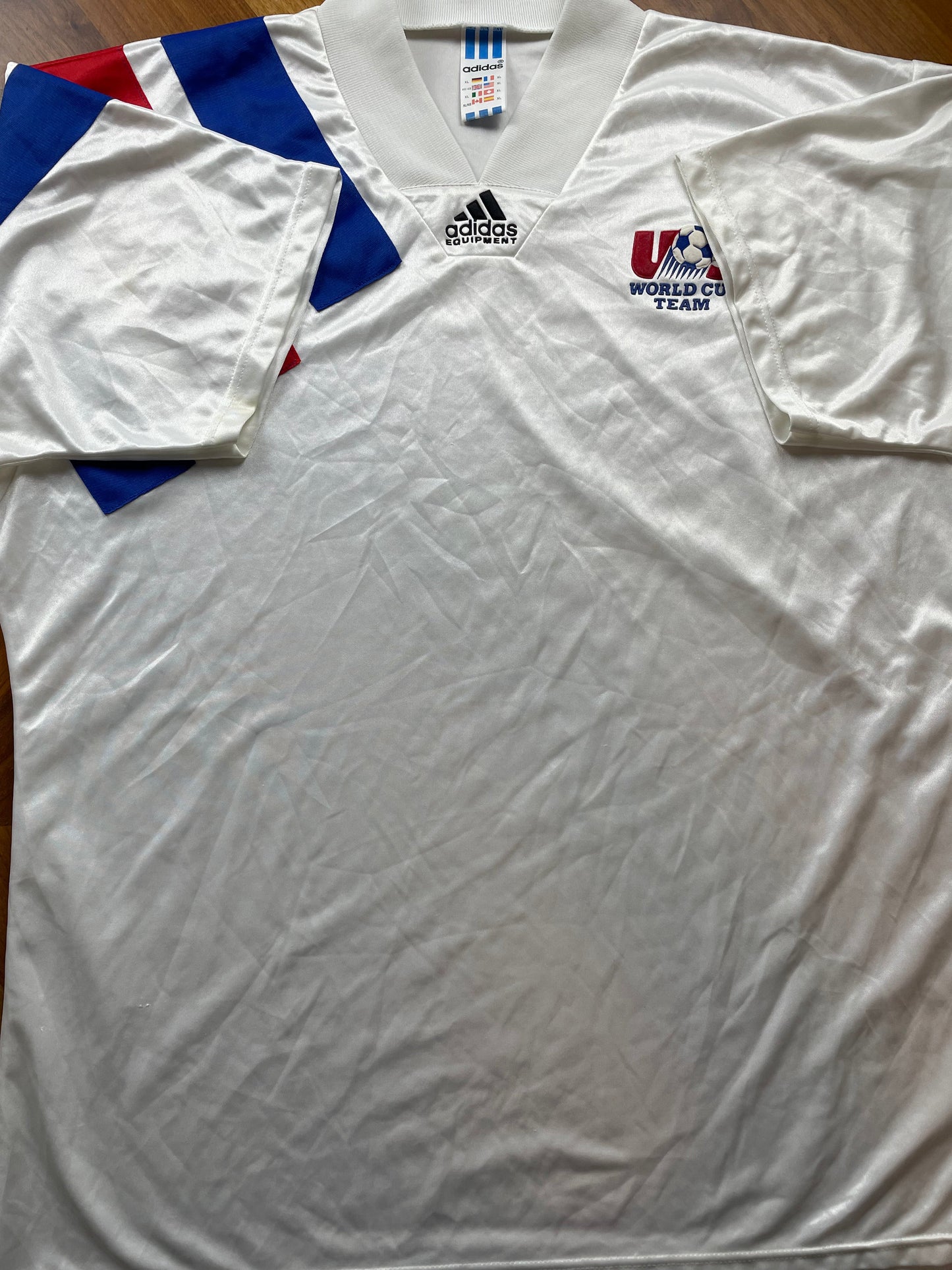 Store Shirt • USA • 1990 • Adidas • World Cup 90 Shirt • Size XL 