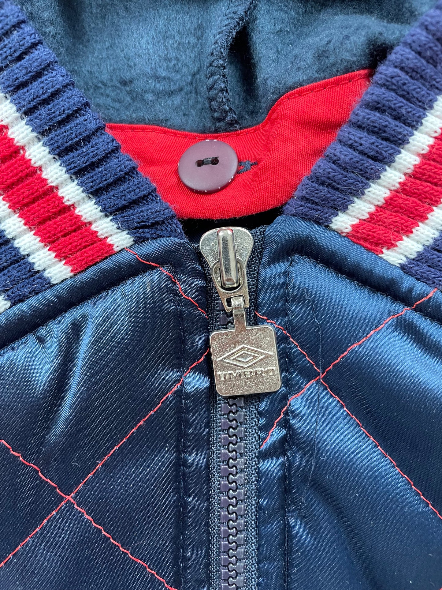  and a navy hood