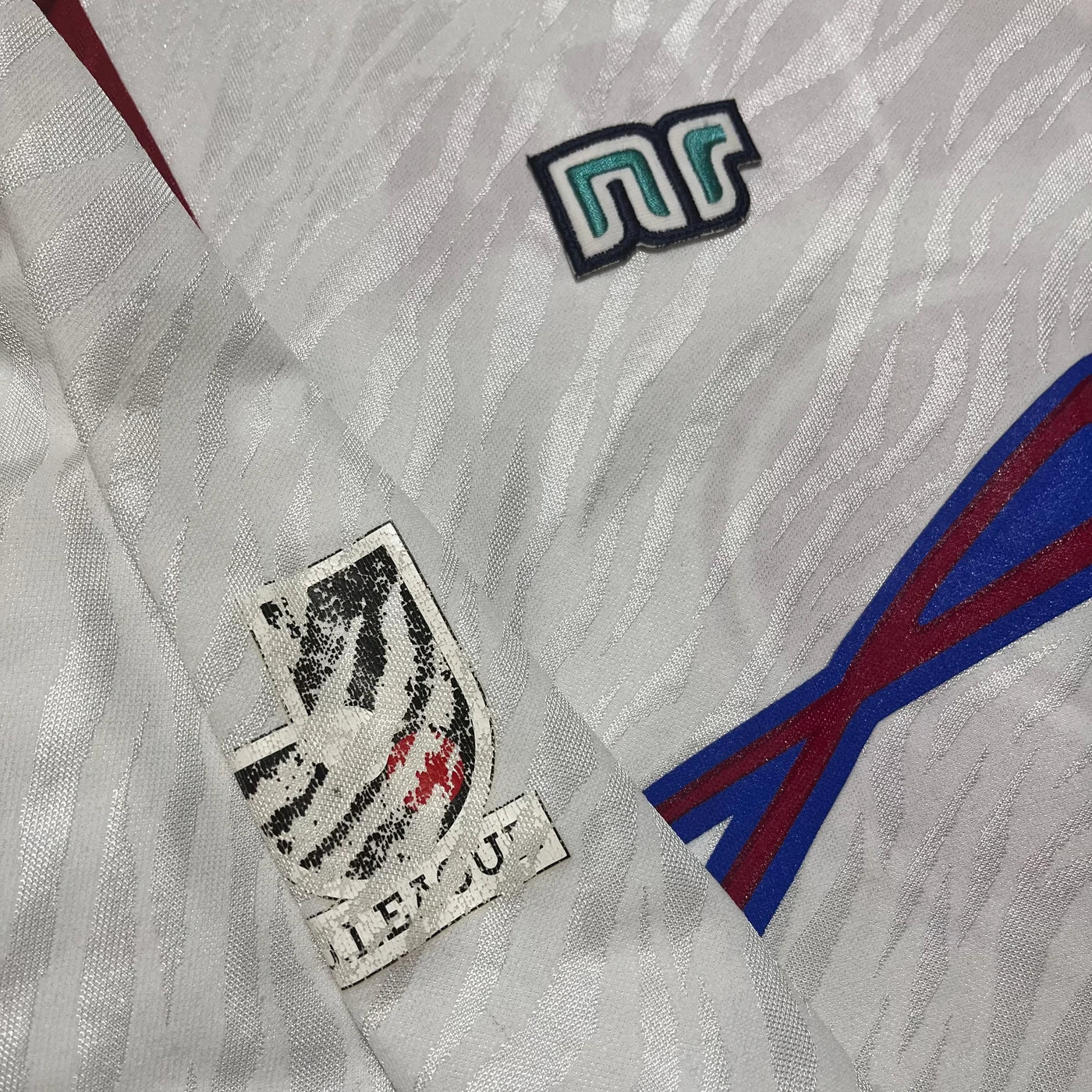 Kashima Antlers Away Cup Shirt 1994 (O) '12' Match Issue + Zico Signed