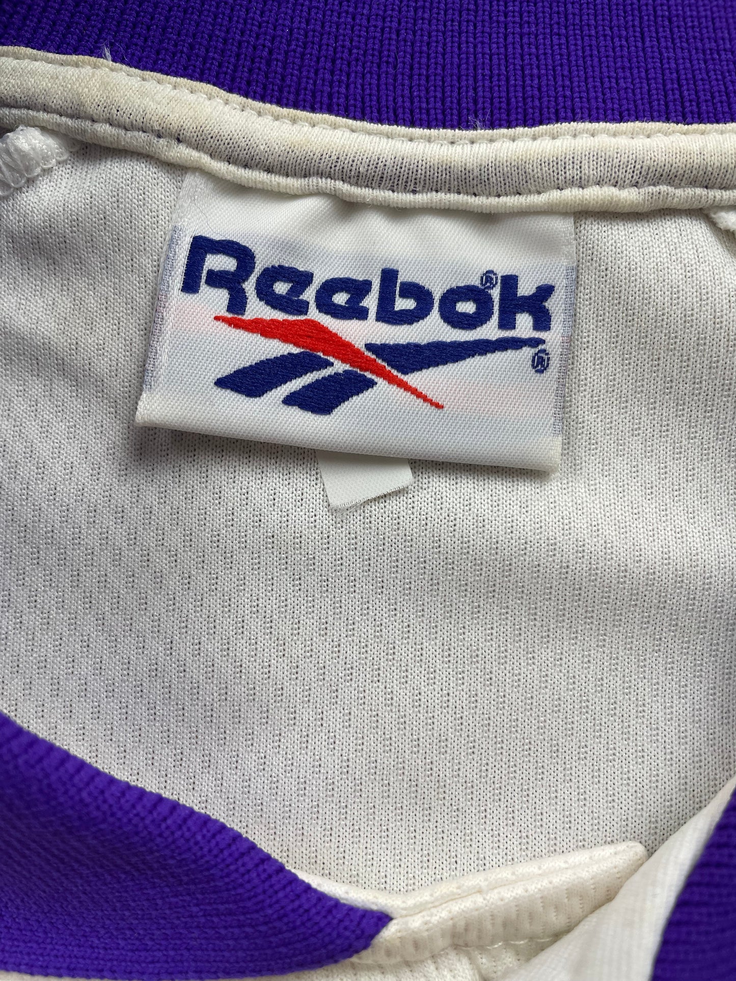 Store Shirt • Fiorentina • 1995 • Reebok • Away • Size XL • Signed by the Squad