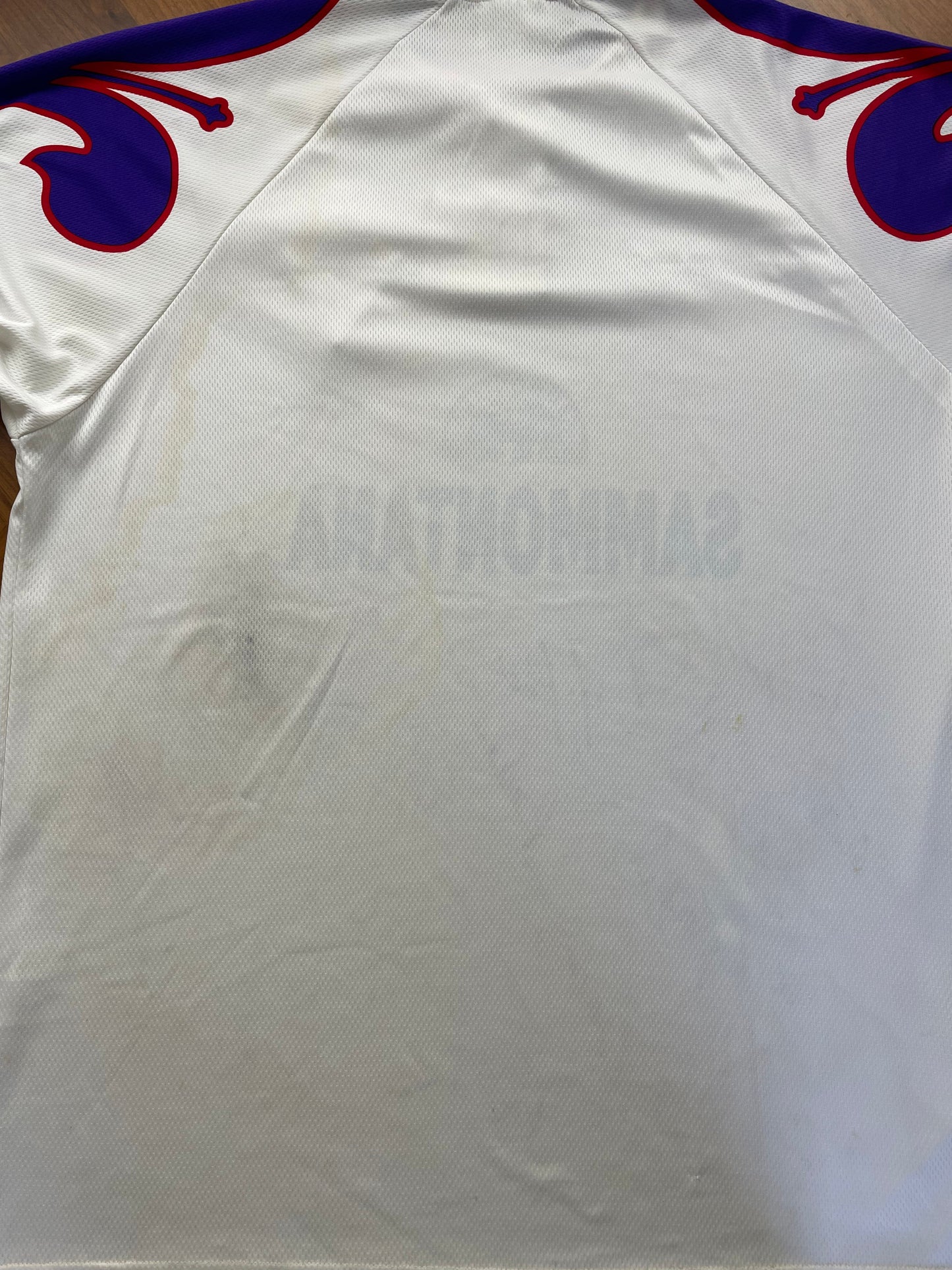 Store Shirt • Fiorentina • 1995 • Reebok • Away • Size XL • Signed by the Squad