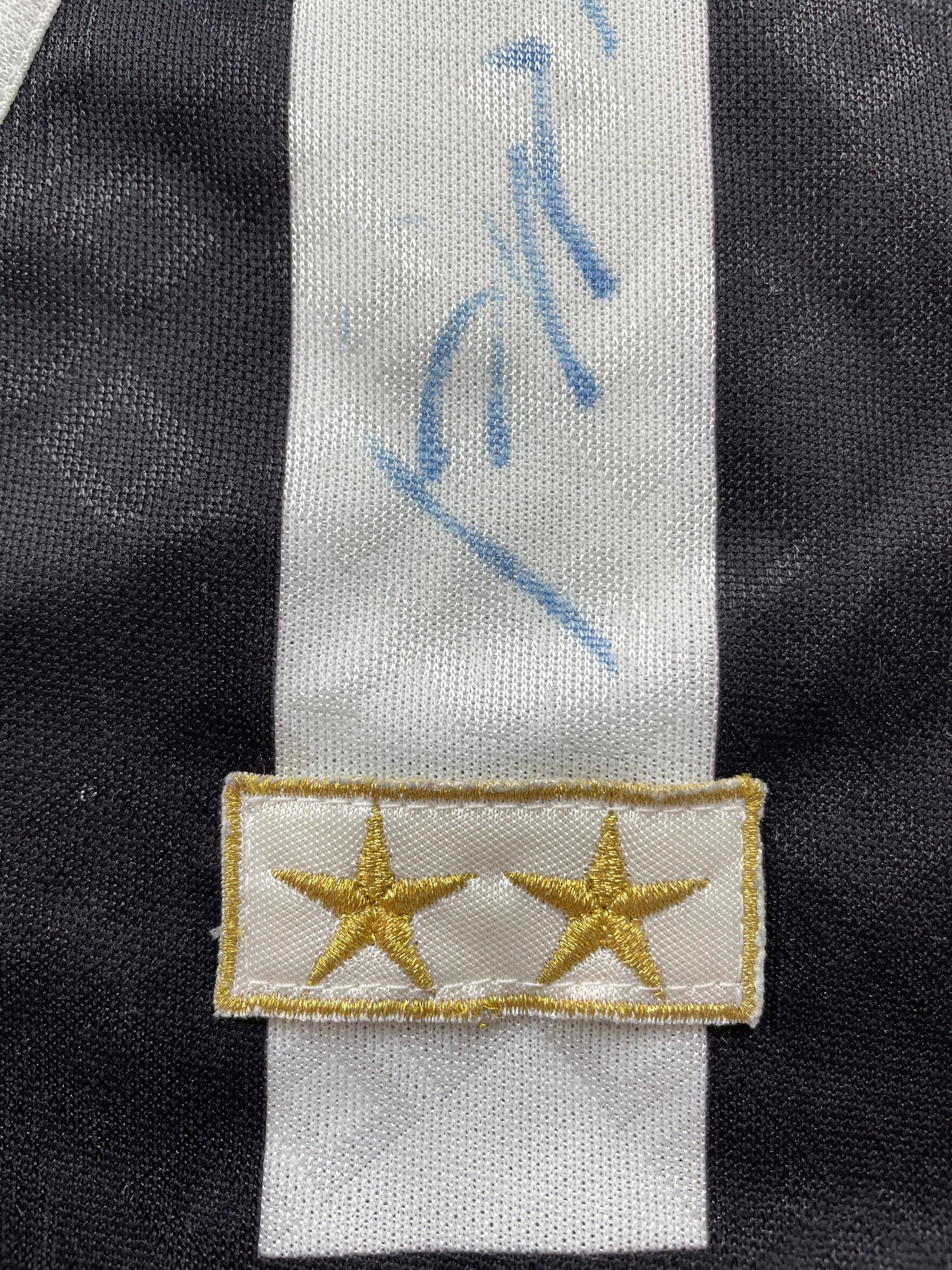 Store Shirt • Juventus • 1989 • Kappa • Home • Size XL • Signed by Roberto Baggio