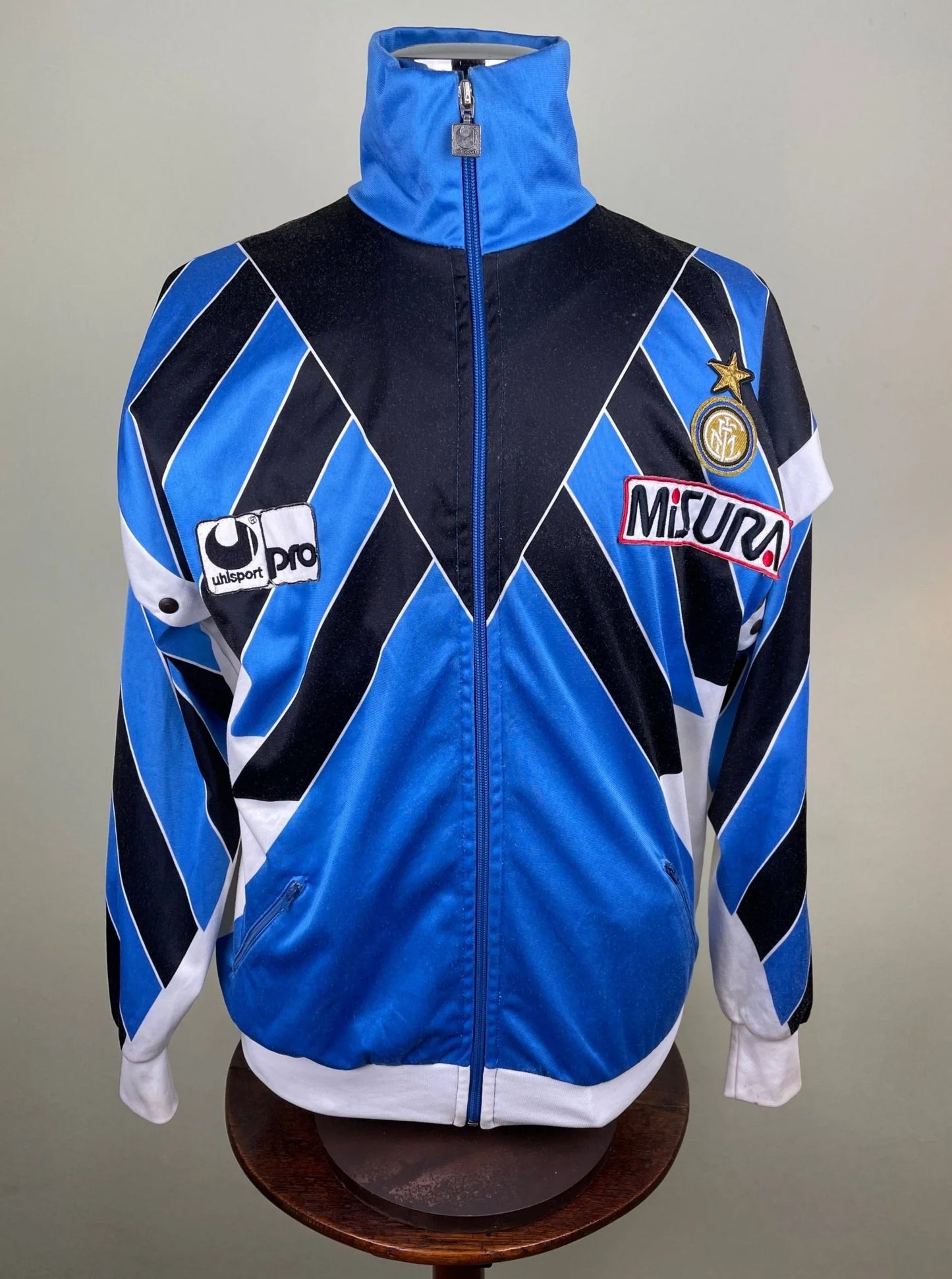 Player Issue Training • Inter • 1990 • Uhlsport Training Tracksuit • Size XL