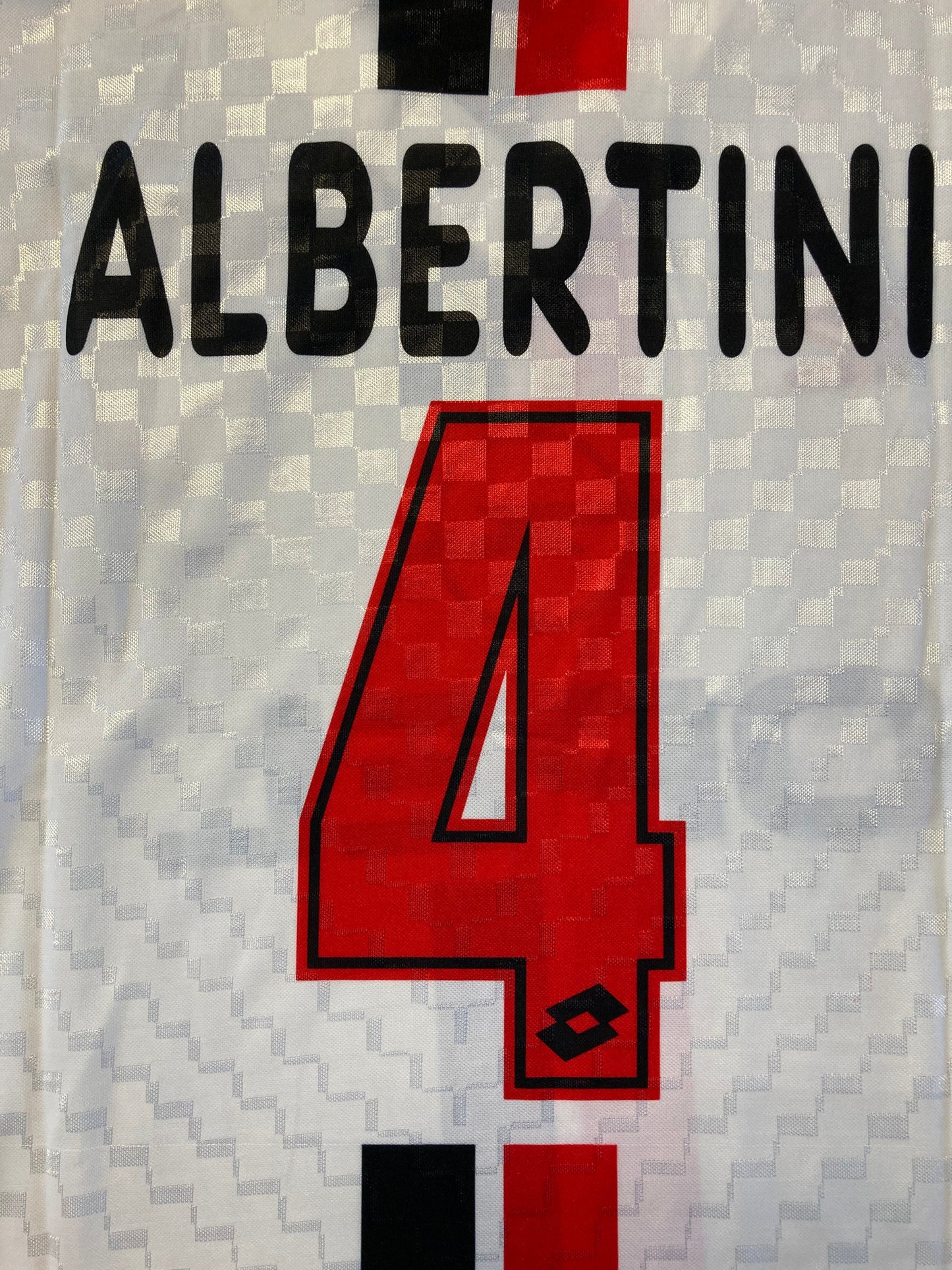 Store Shirt • AC Milan • 1996 • Lotto • Away • #4 • Demetrio Albertini • Size L • Player Spec • BNWT 